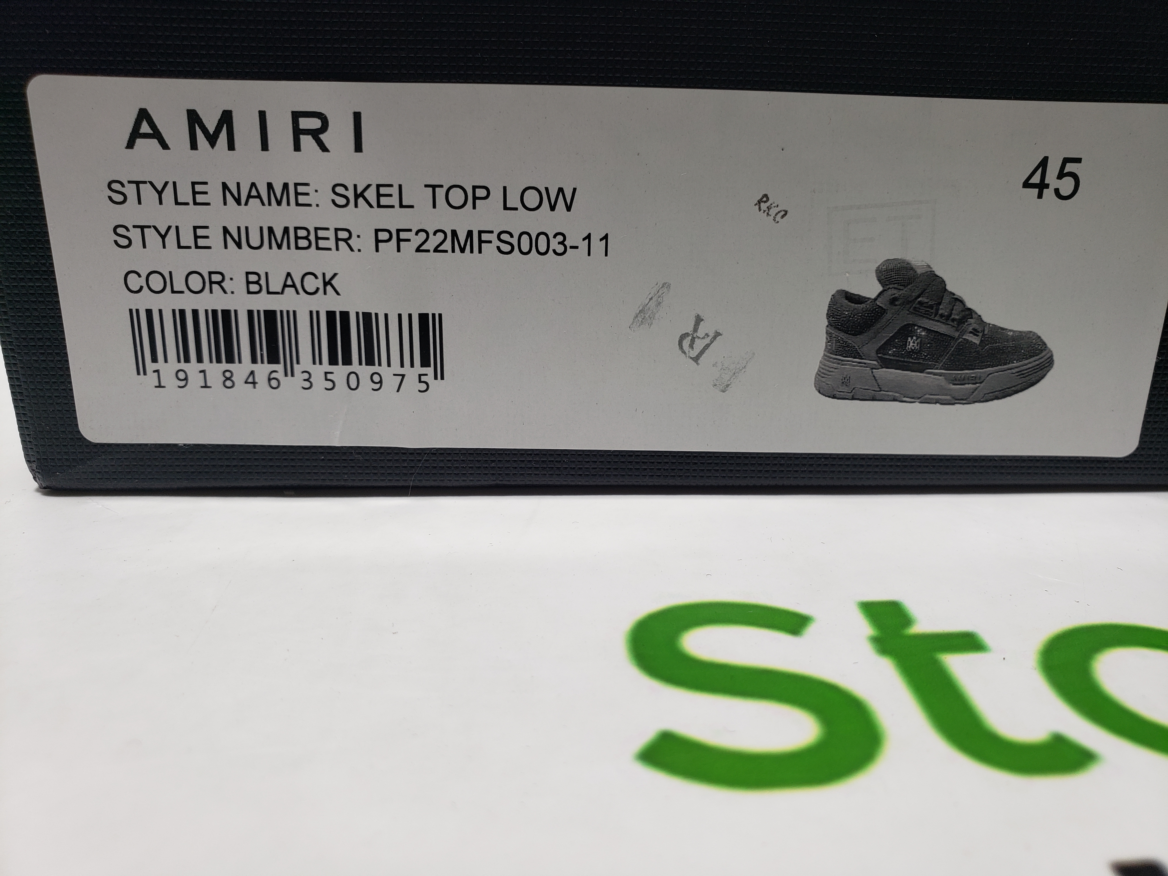 Amiri MA-1 Sneakers Vlack Diamond review Stockxkicks 00