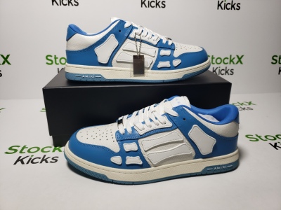 AMIRI Skel Top Low Whtie Blue MFS003-462 review Stockxkicks 01