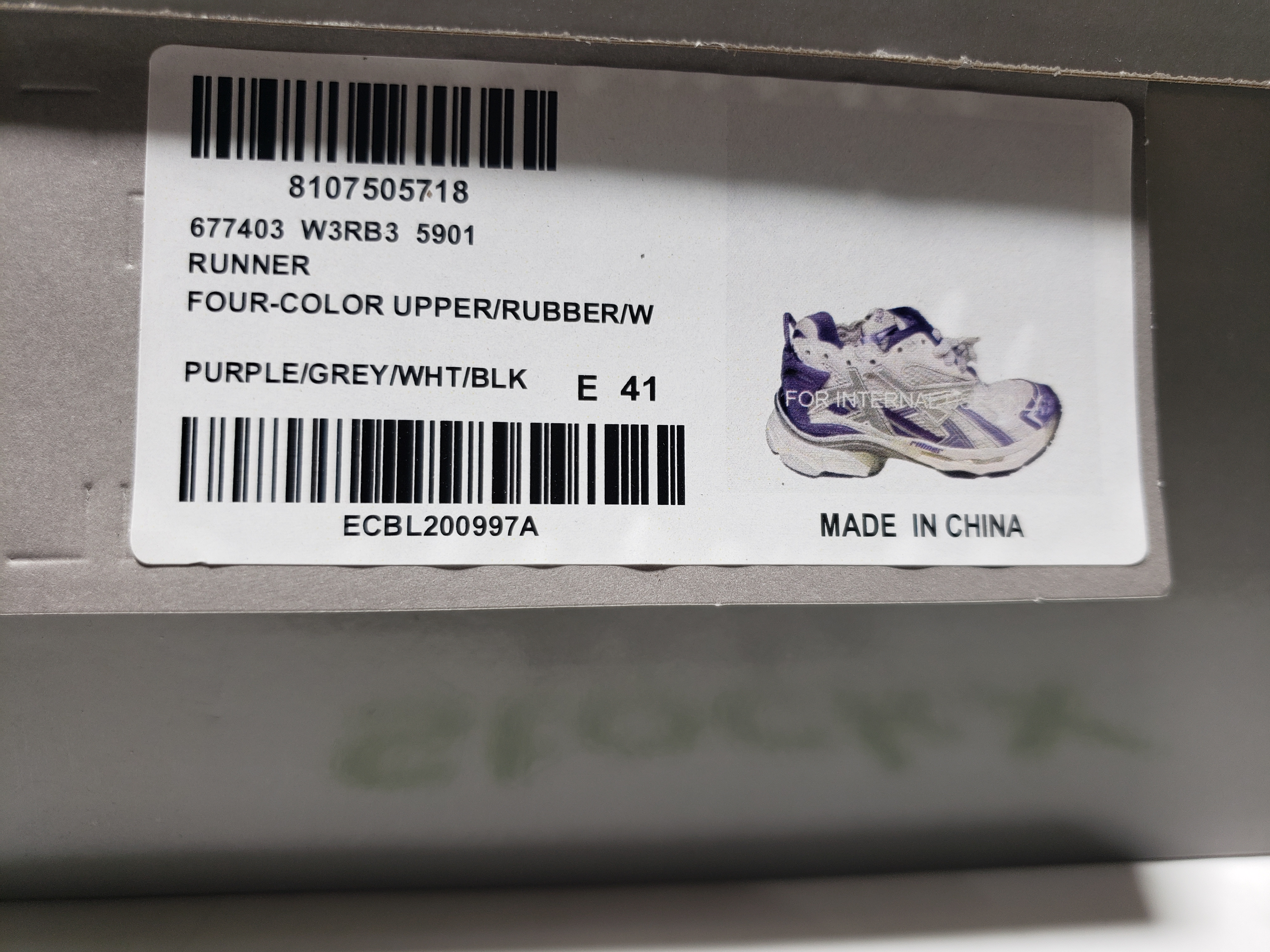 Balenciaga Runner White Purple 677402 W3RB2 5901 review Stockxkicks 00