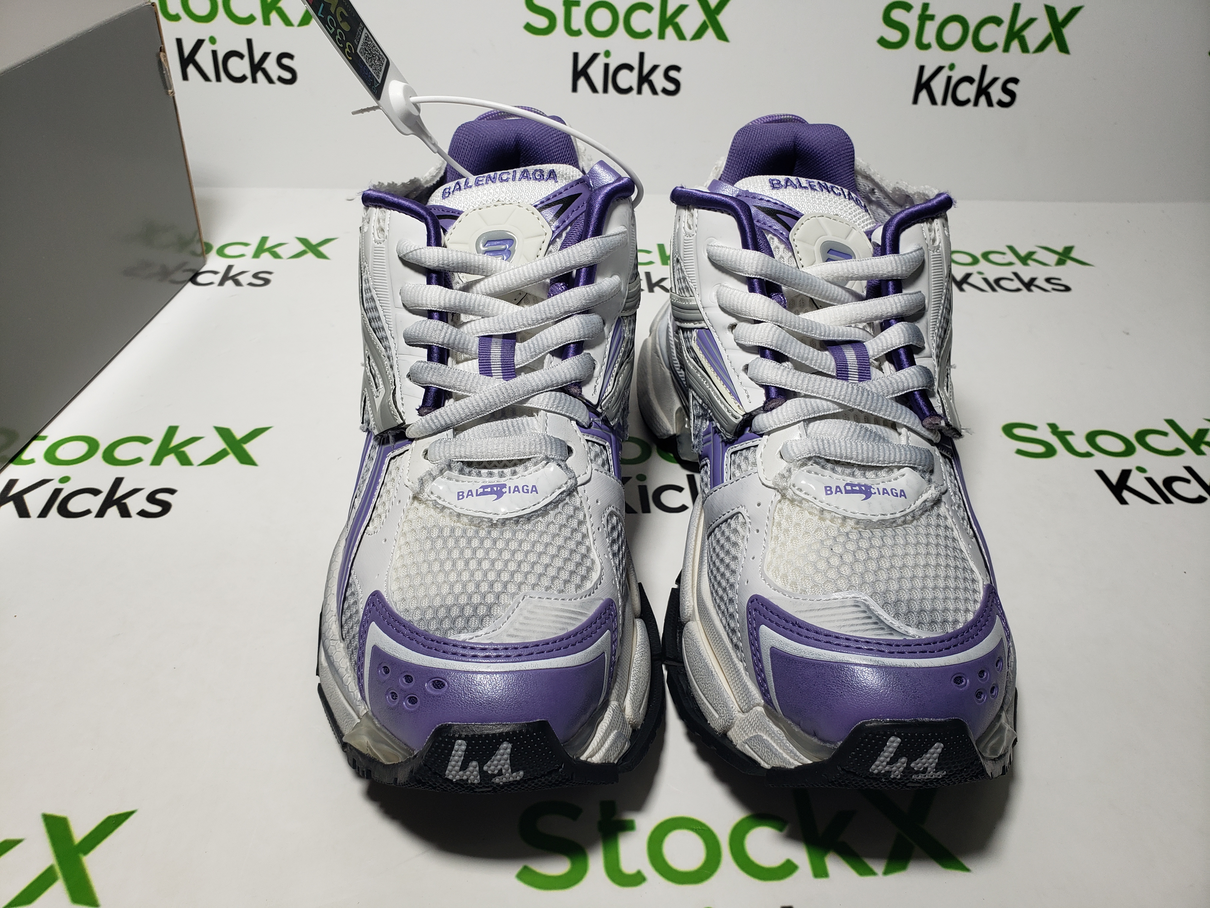 Balenciaga Runner White Purple 677402 W3RB2 5901 review Stockxkicks 04