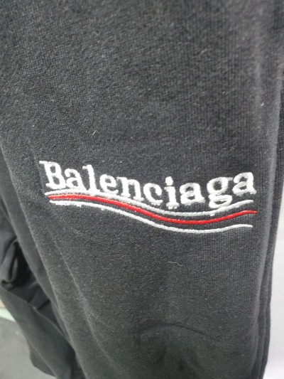 Balenciaga Coke Embroidered Wide-Leg Pants review Stockxkicks 01