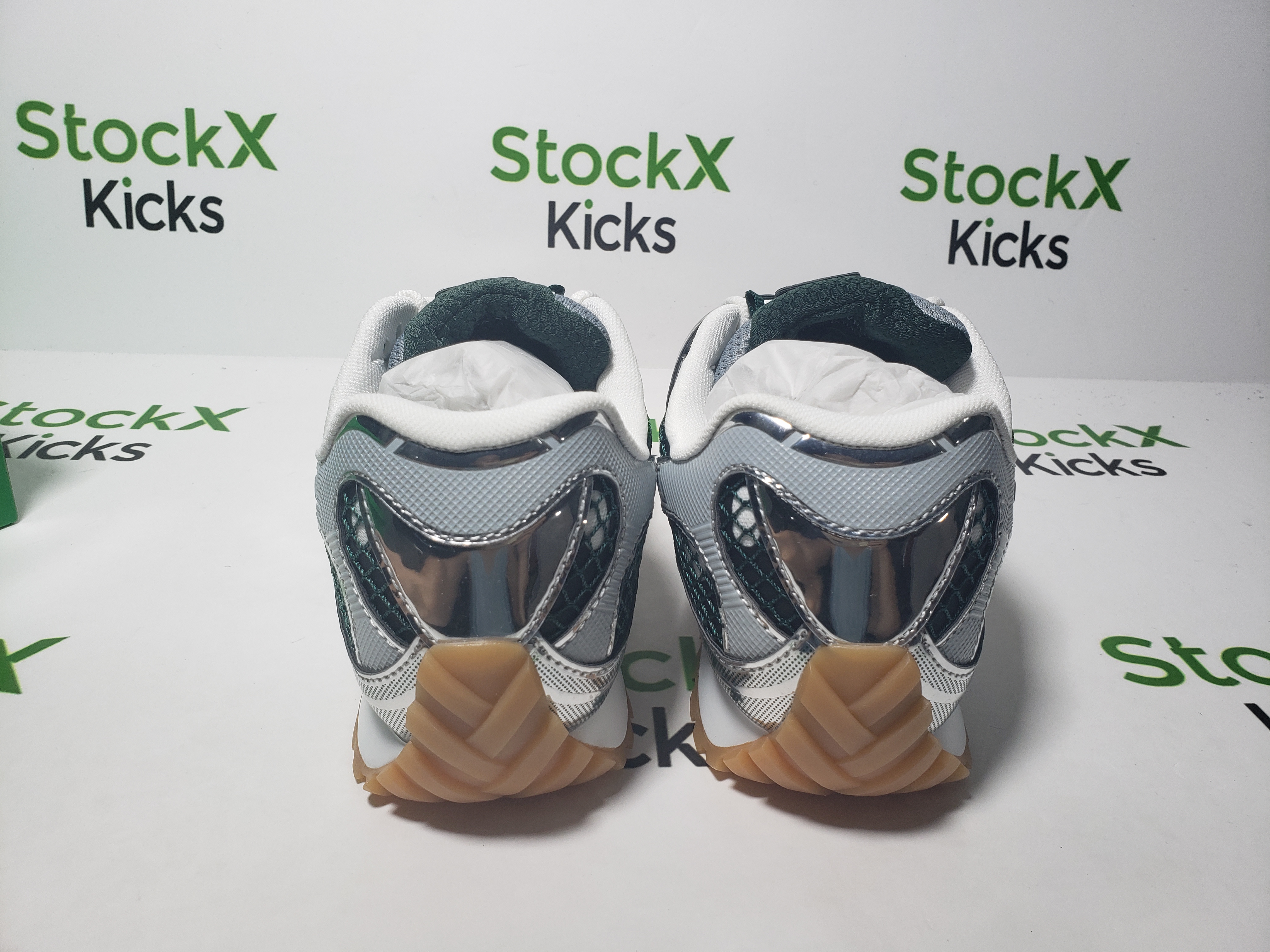 Bottega Veneta Orbit Dark Green Silver review Stockxkicks 03