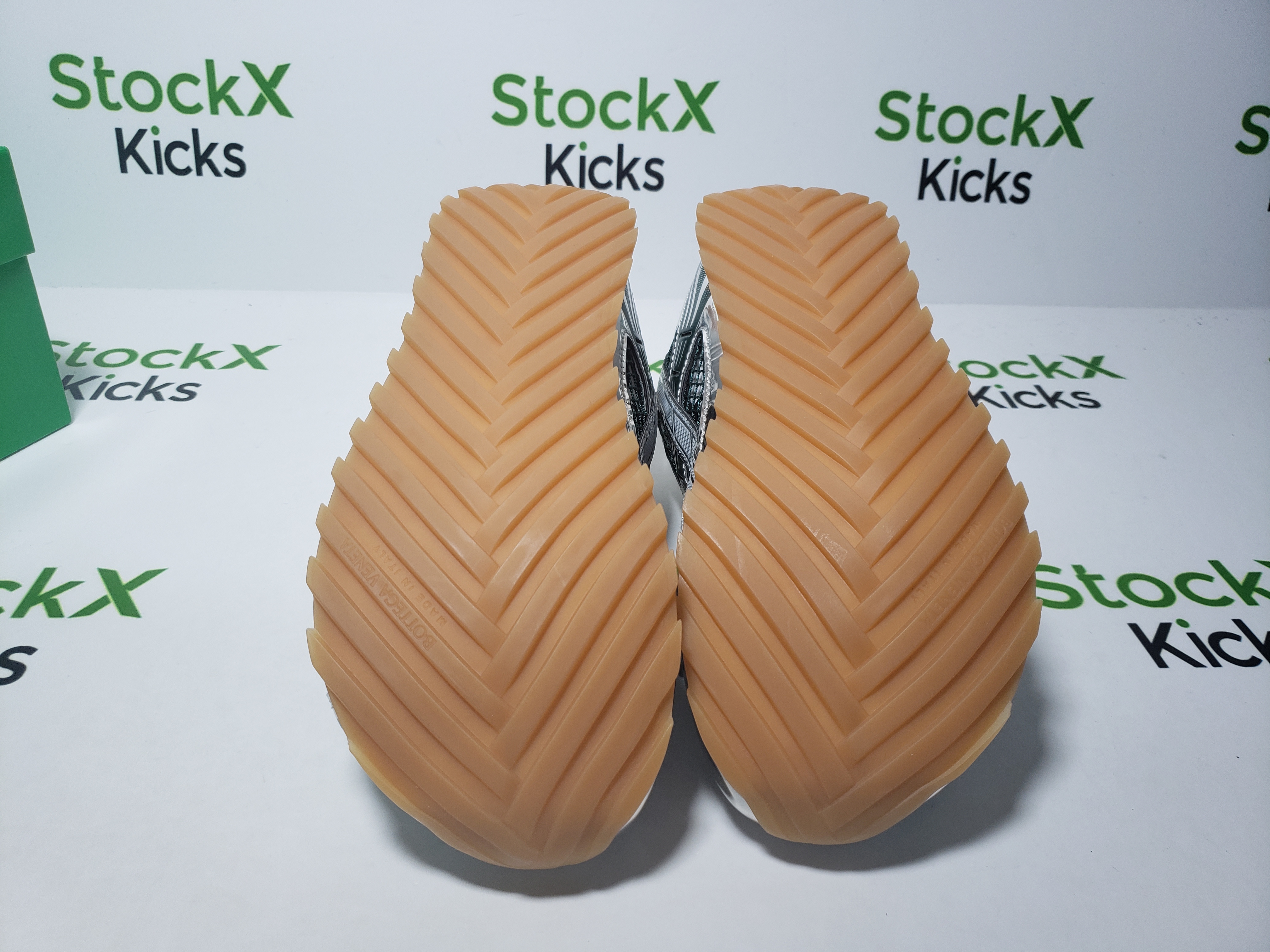 Bottega Veneta Orbit Dark Green Silver review Stockxkicks 05