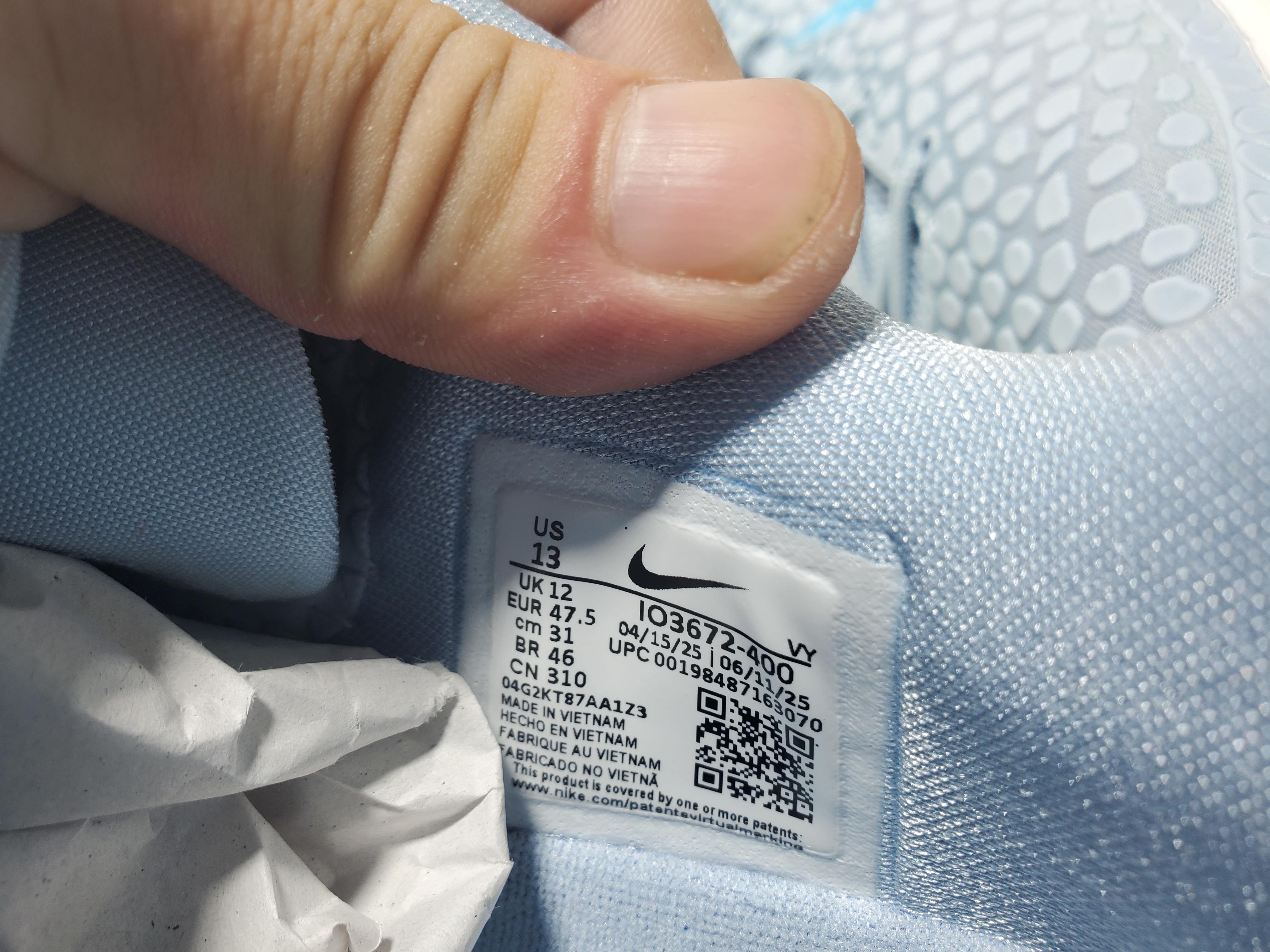 Nike Kobe 6 Protro Caitlin Clark Light Armory Blue IQ3672-400 review Stockxkicks 06