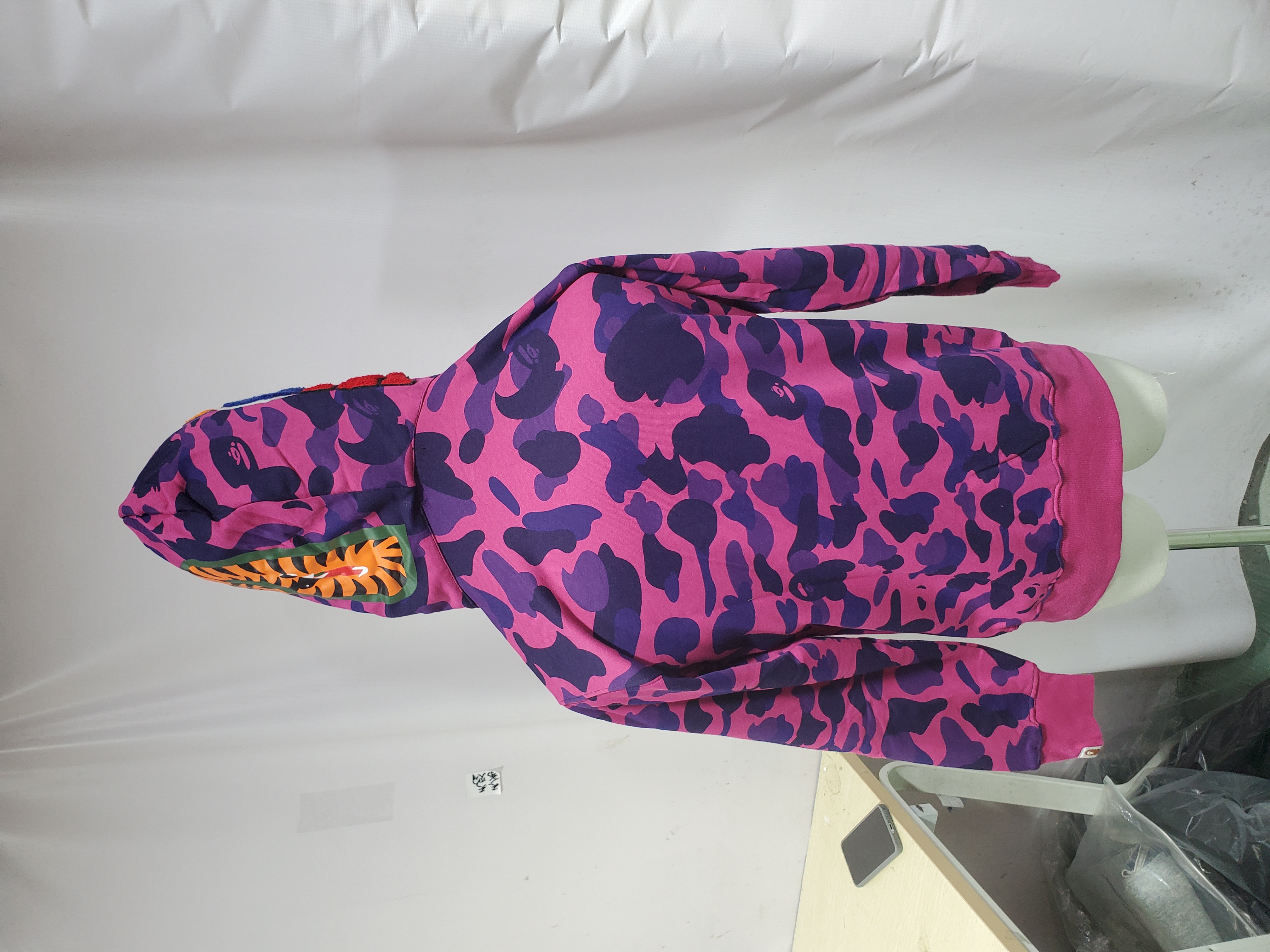 BAPE Color Camo Shark Zip Hoodie Purple 4580793338444 review Stockxkicks 02
