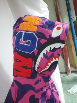 BAPE Color Camo Shark Zip Hoodie Purple 4580793338444 review Stockxkicks 02