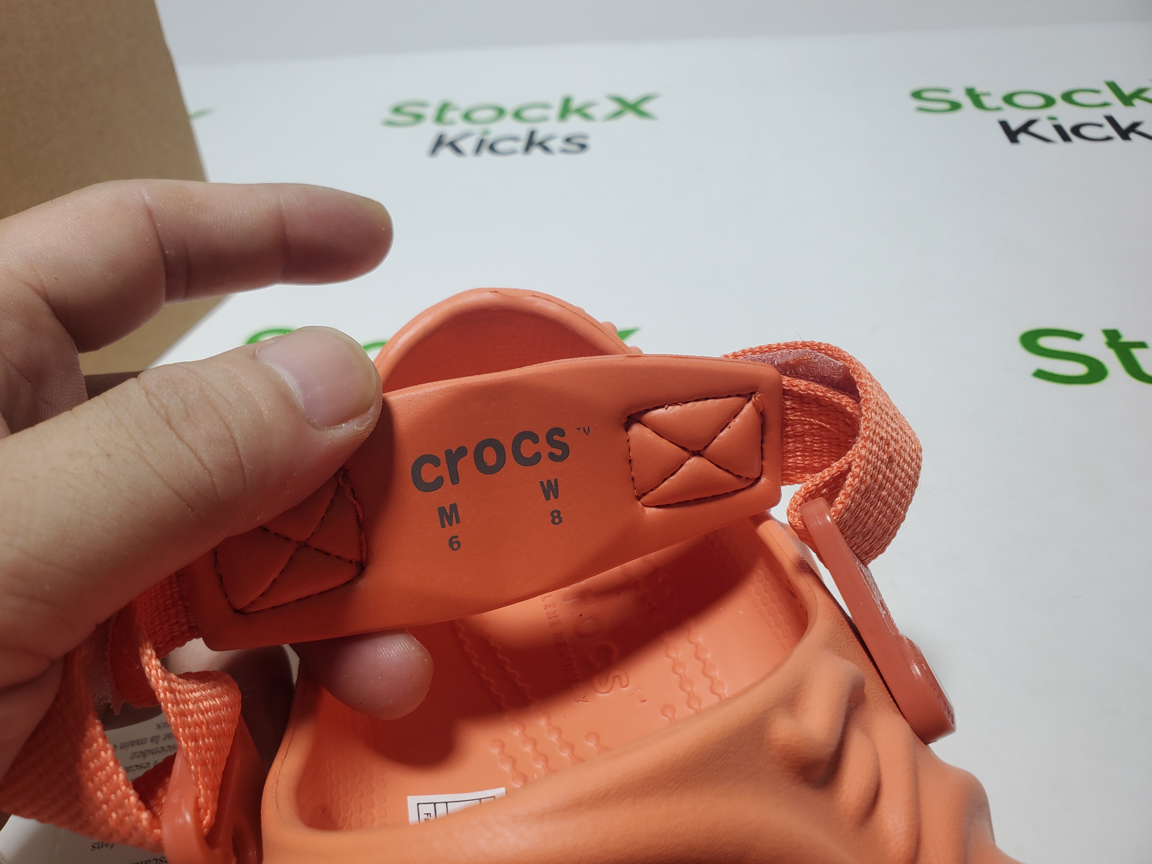 Saleke Bembury x Crocs Pollex Clog Orange 207393-6RL review Stockxkicks 06