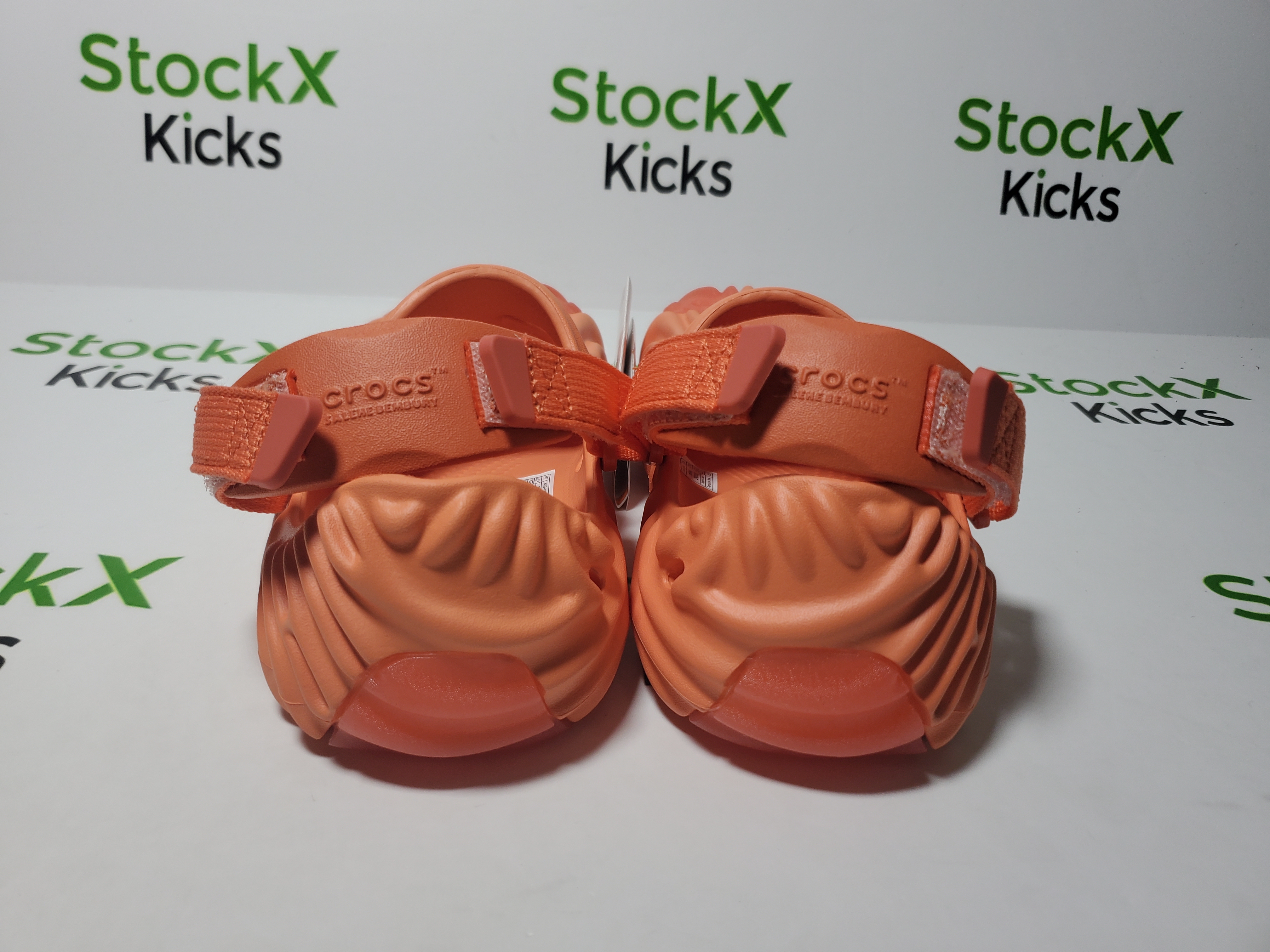 Saleke Bembury x Crocs Pollex Clog Orange 207393-6RL review Stockxkicks 03