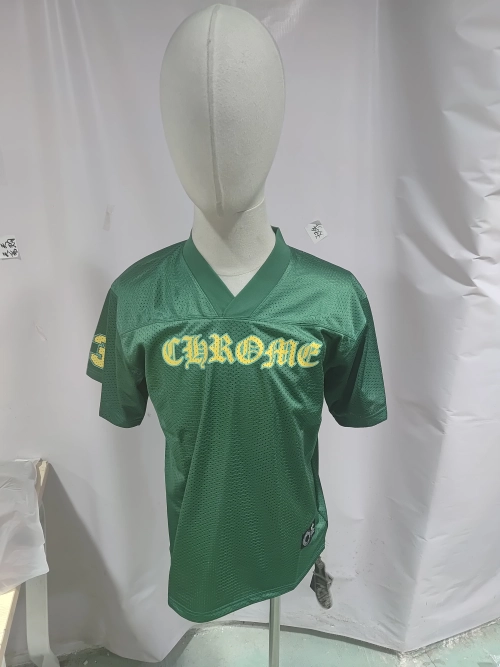Chrome Hearts Mesh Stadium Football Jersey CK0725 review 