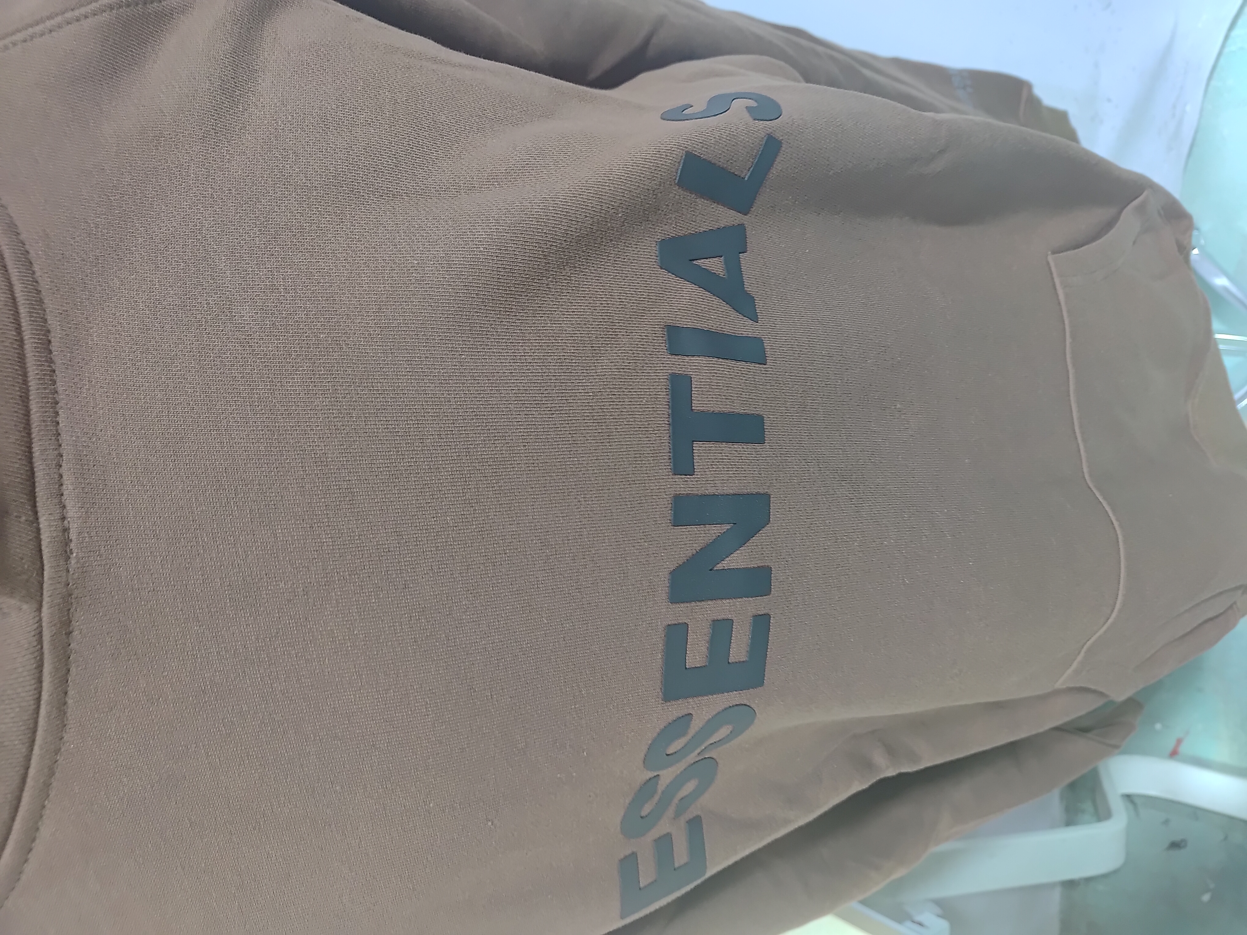 Fear Of God Essentials Pullover Hoodie BROWN review Stockxkicks 02