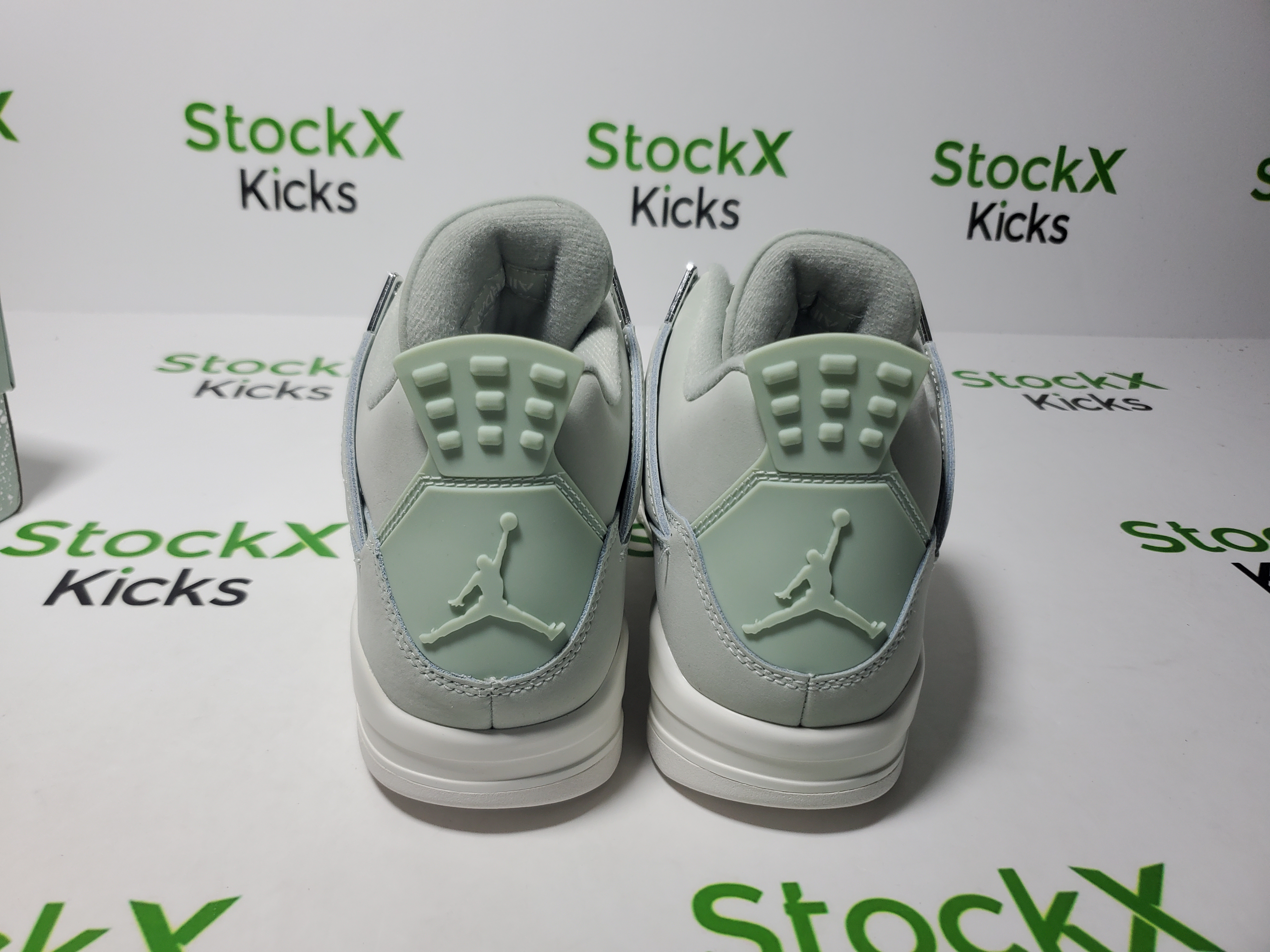 PK God Batch Air Jordan 4 Retro 'Seafoam Sail' HV0823-003 review Stockxkicks 03