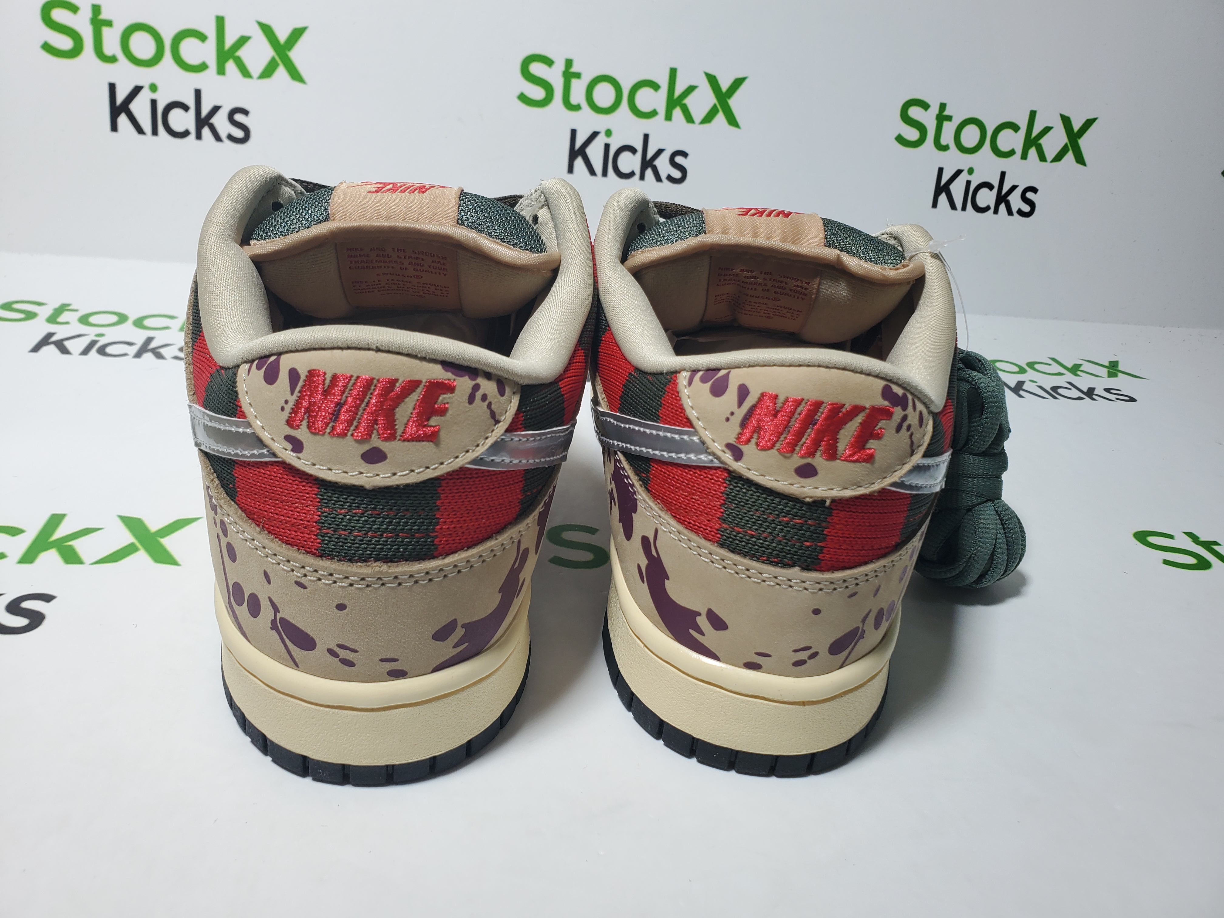 LJR Batch Nike SB Dunk Low Freddy Krueger 313170-202 review Stockxkicks 03