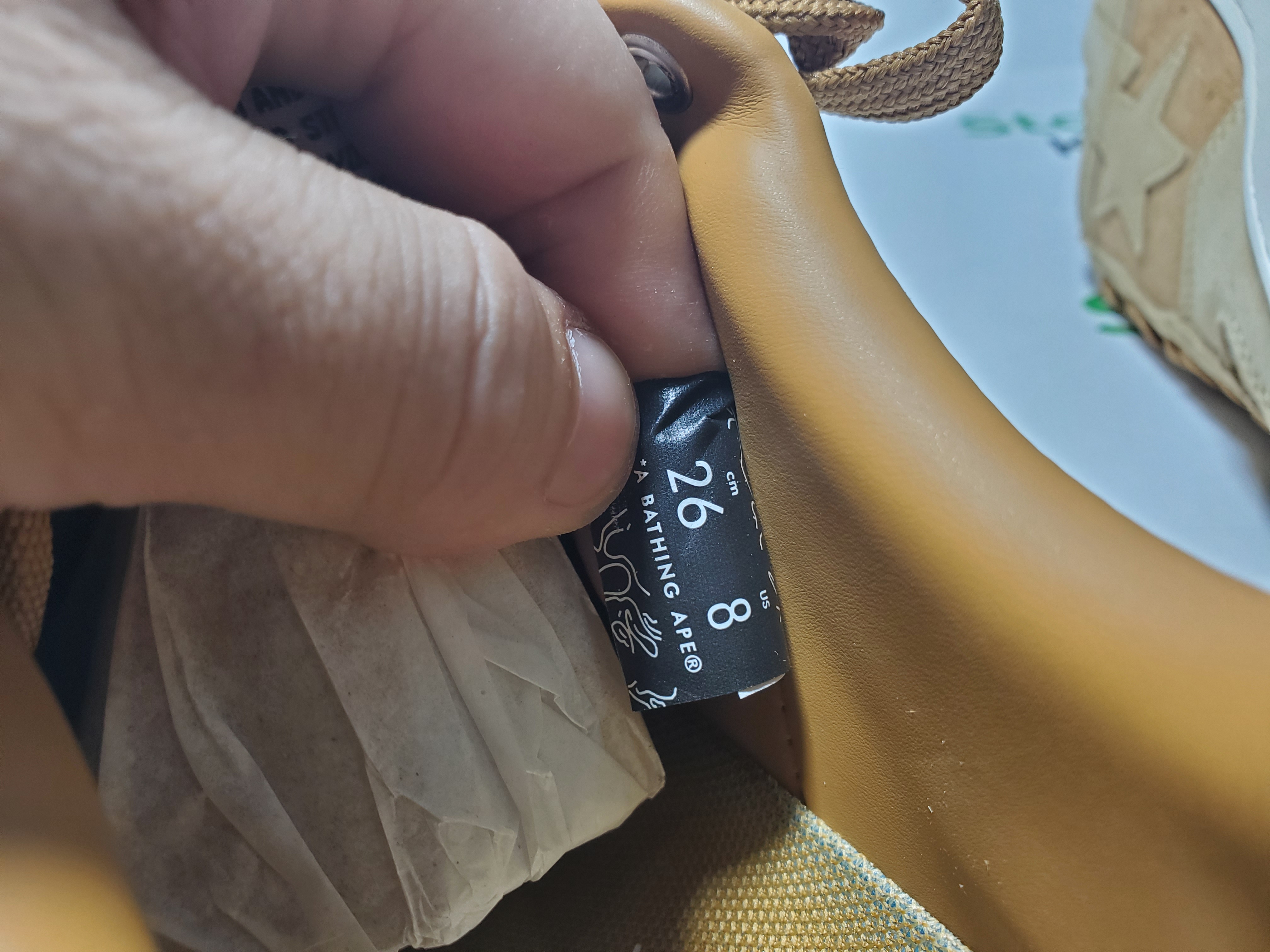 A Bathing Ape Bape Sta Beige Suede 1H70-191-004 review Stockxkicks 06