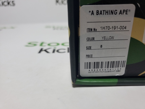 A Bathing Ape Bape Sta Beige Suede 1H70-191-004 review 