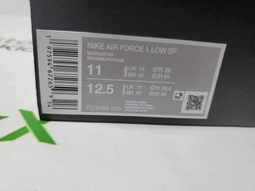 PK God Batch Nike Air Force 1 Low Cactus Plant Flea Market Premium 'Moss' FQ7069-300 review 