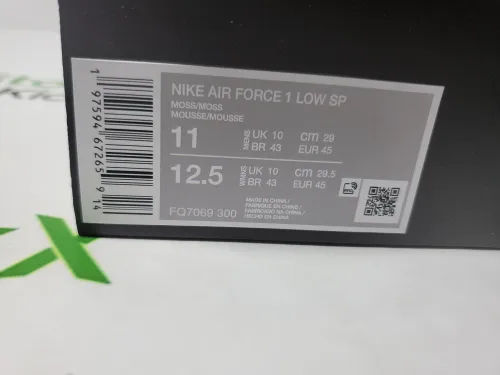 PK God Batch Nike Air Force 1 Low Cactus Plant Flea Market Premium 'Moss' FQ7069-300 review 
