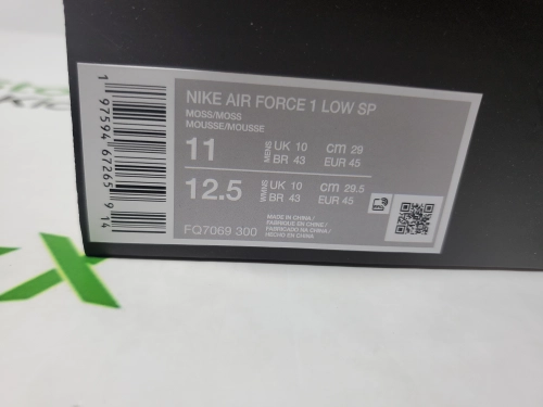 PK God Batch Nike Air Force 1 Low Cactus Plant Flea Market Premium 'Moss' FQ7069-300 review 