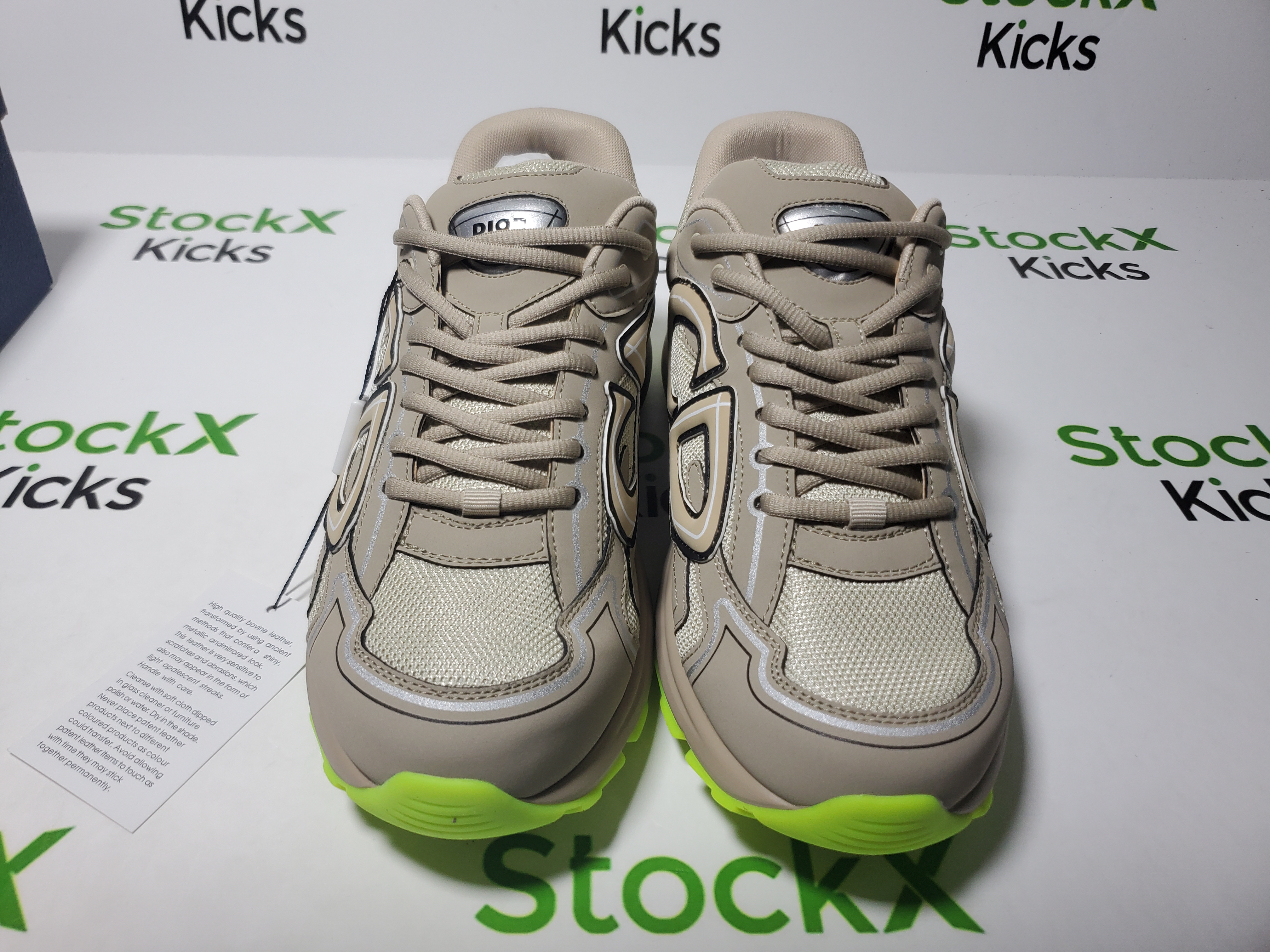 Dior B30 Sneakers Khaki 3SN279ZMA-16141 review Stockxkicks 04