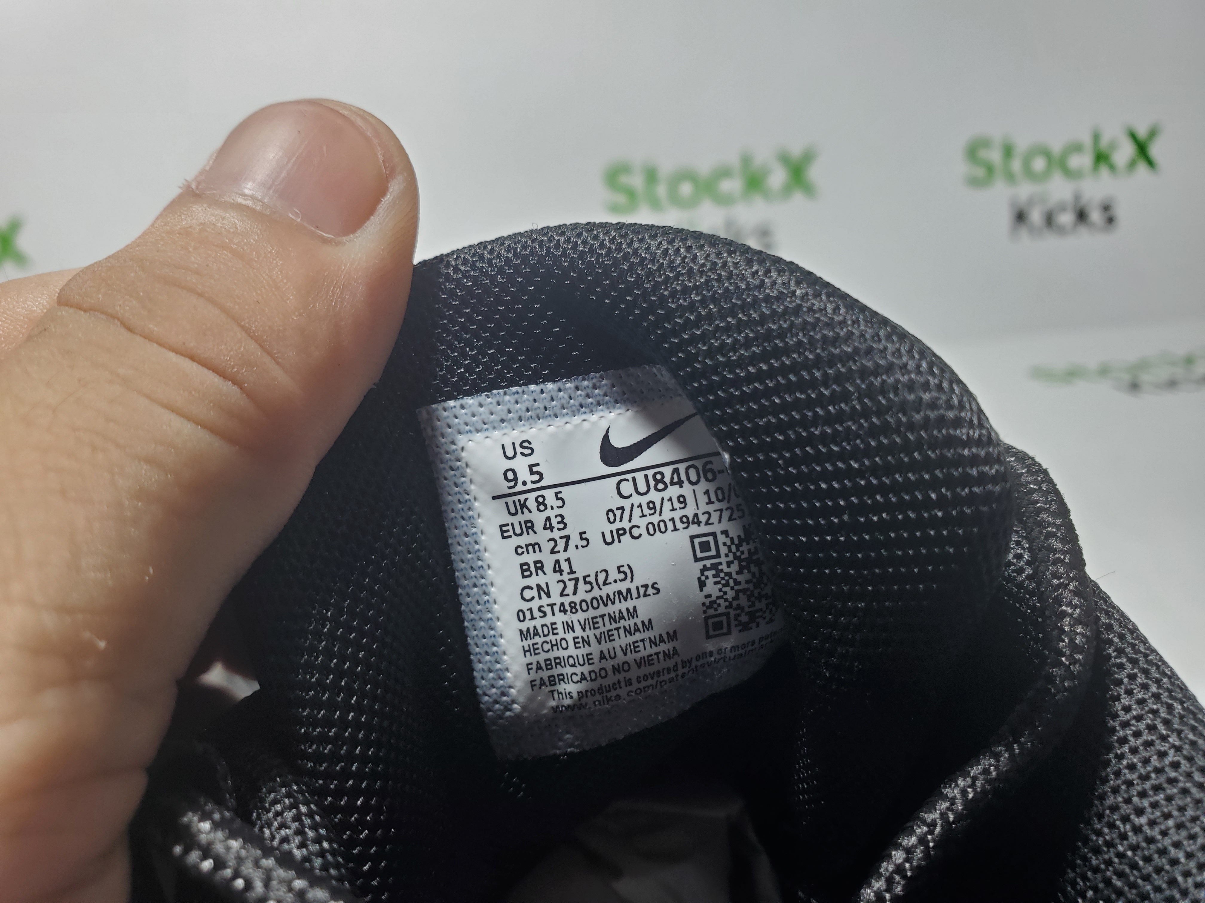 Nike Air Max 95 Comme des Garcons Black CU8406-001 review Stockxkicks 06