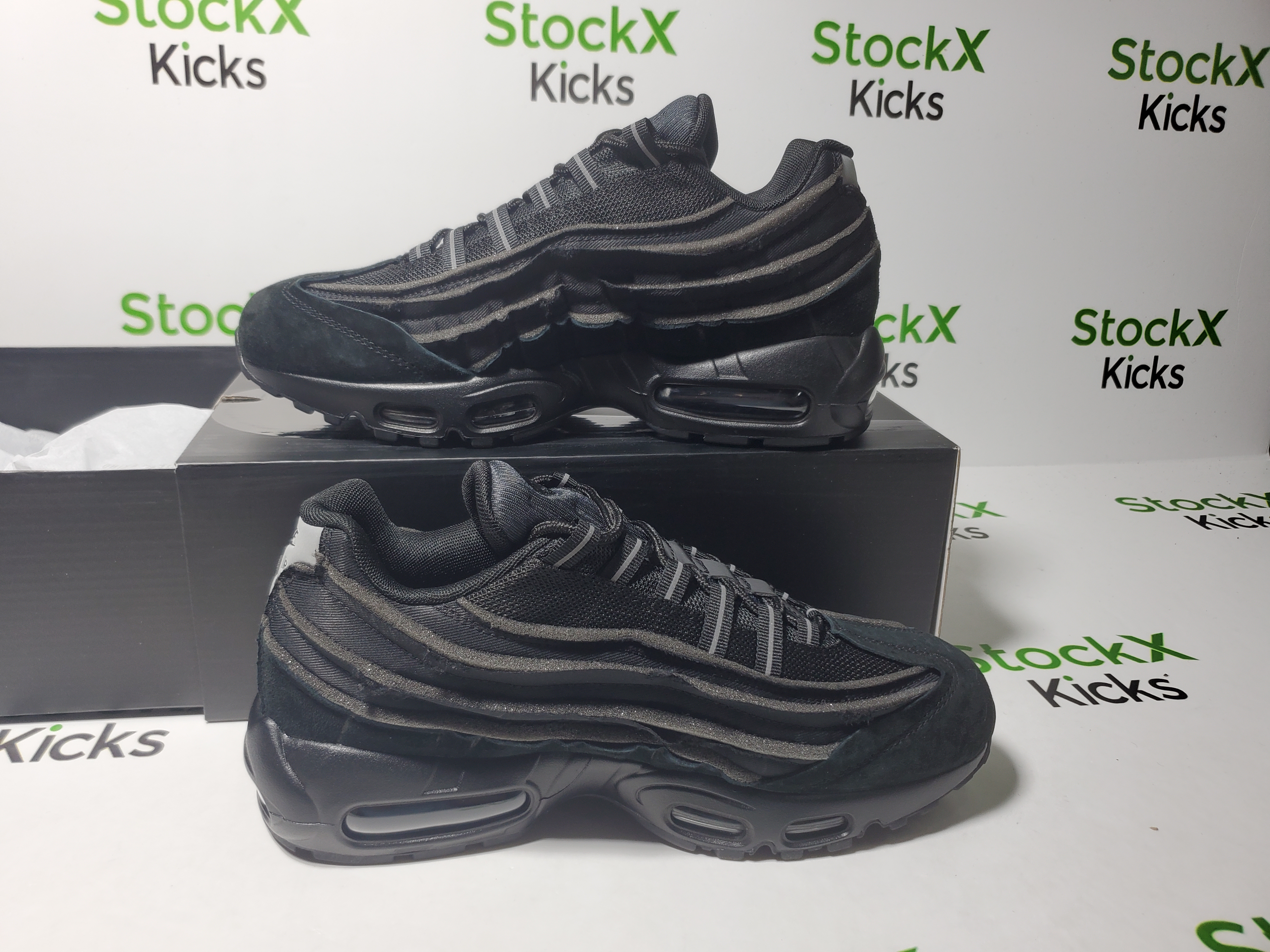 Nike Air Max 95 Comme des Garcons Black CU8406-001 review Stockxkicks 02