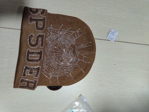 Sp5der Web Beanies Black/Brown/Purple/Pink/Green/Orange EG80 review 