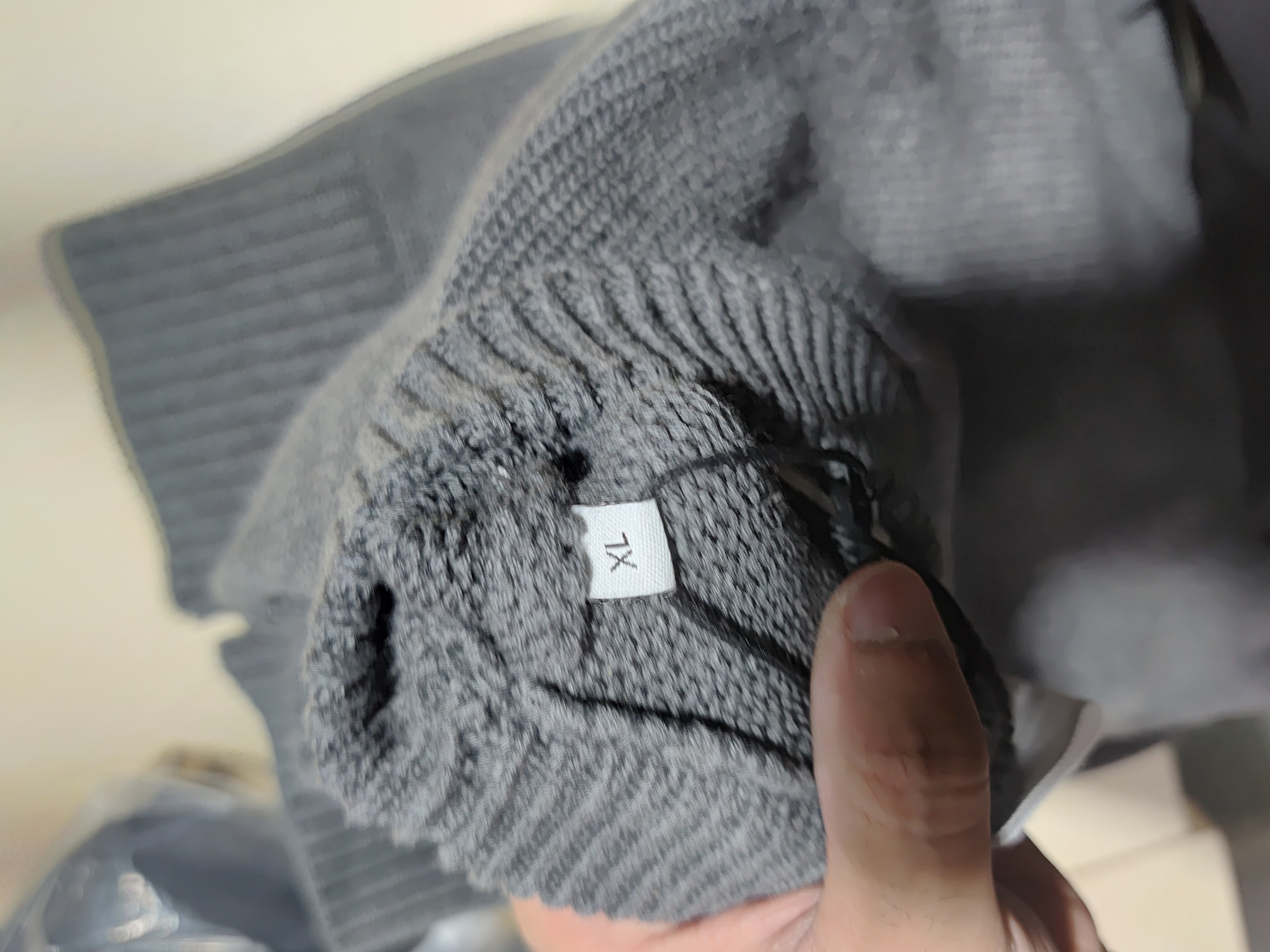 AMI PARIS 21FW Heart Embroidered Cardigan Grey review Stockxkicks 03