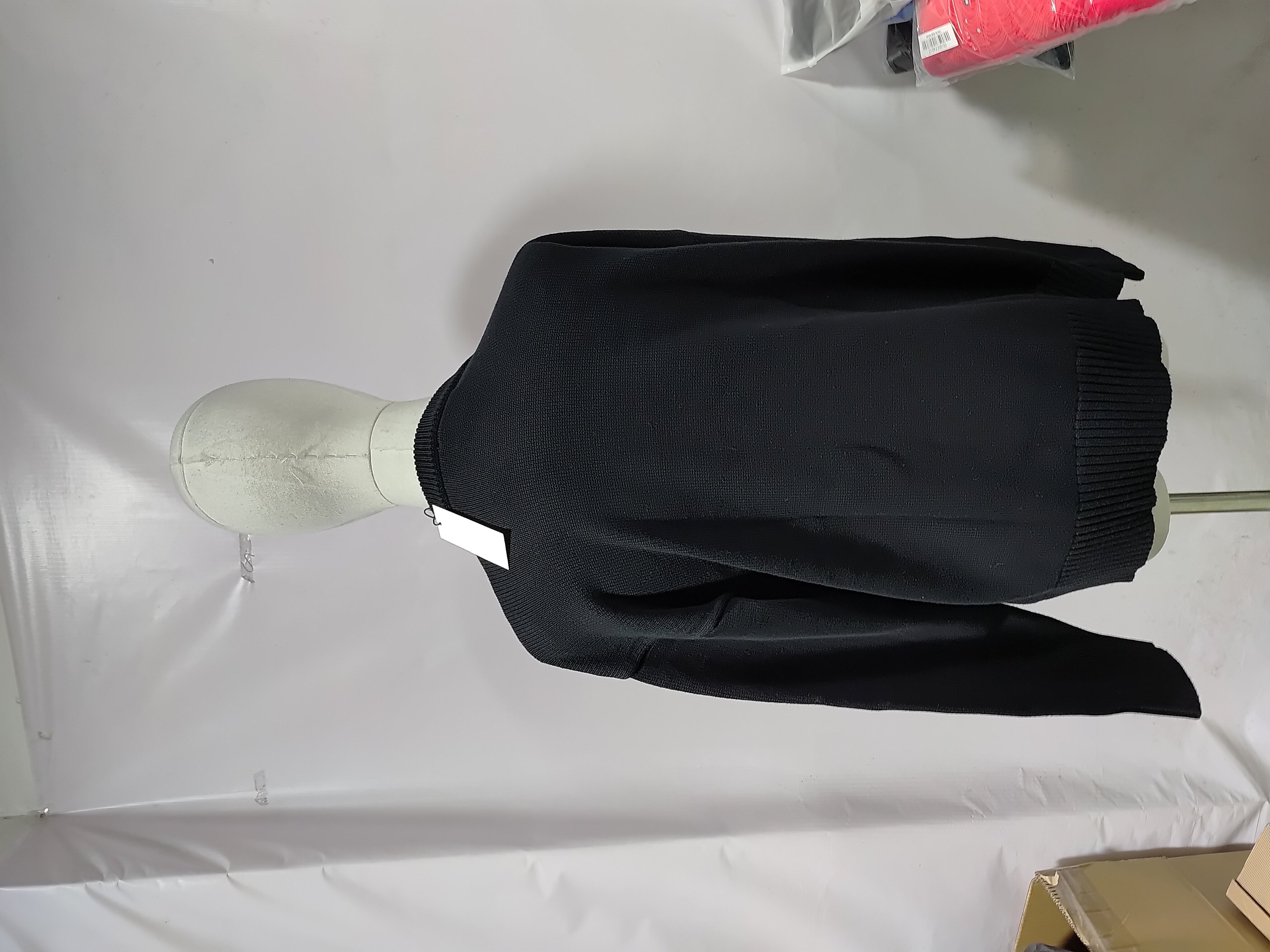 AMI PARIS 21FW Heart Embroidered Crew Neck Sweater Black review Stockxkicks 02