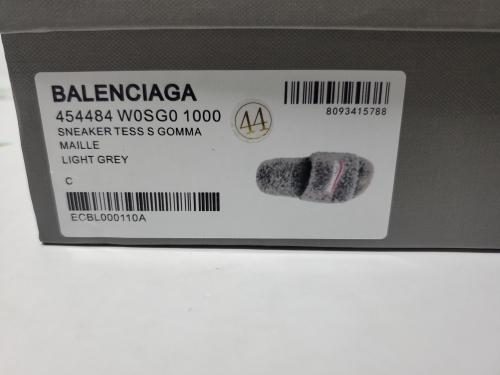 Balenciaga Furry Slide Grey （QC needs at least 5 days or more） review 