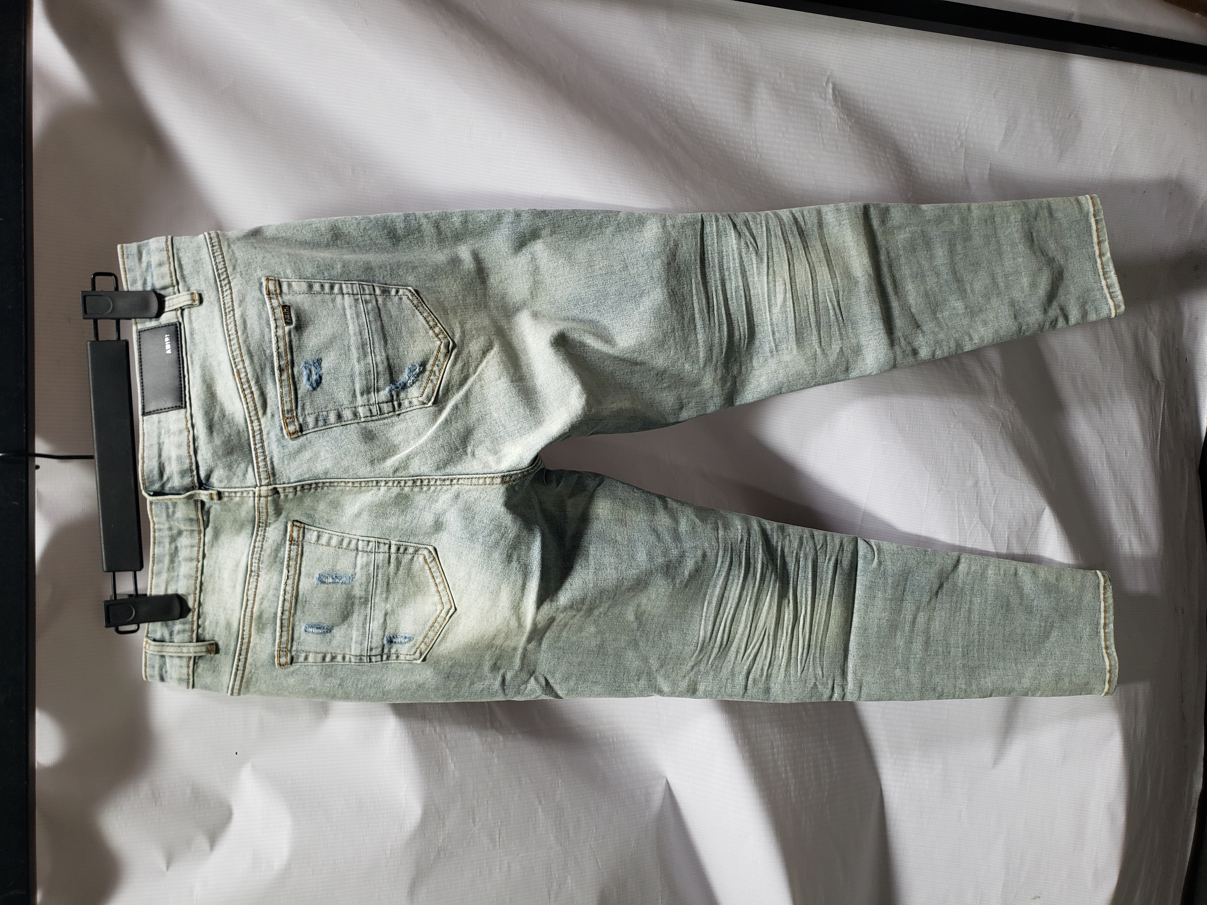 Amiri Jean MX1 Ultrasuede Antique Indigo AMDNSY1055-406 review Stockxkicks 03