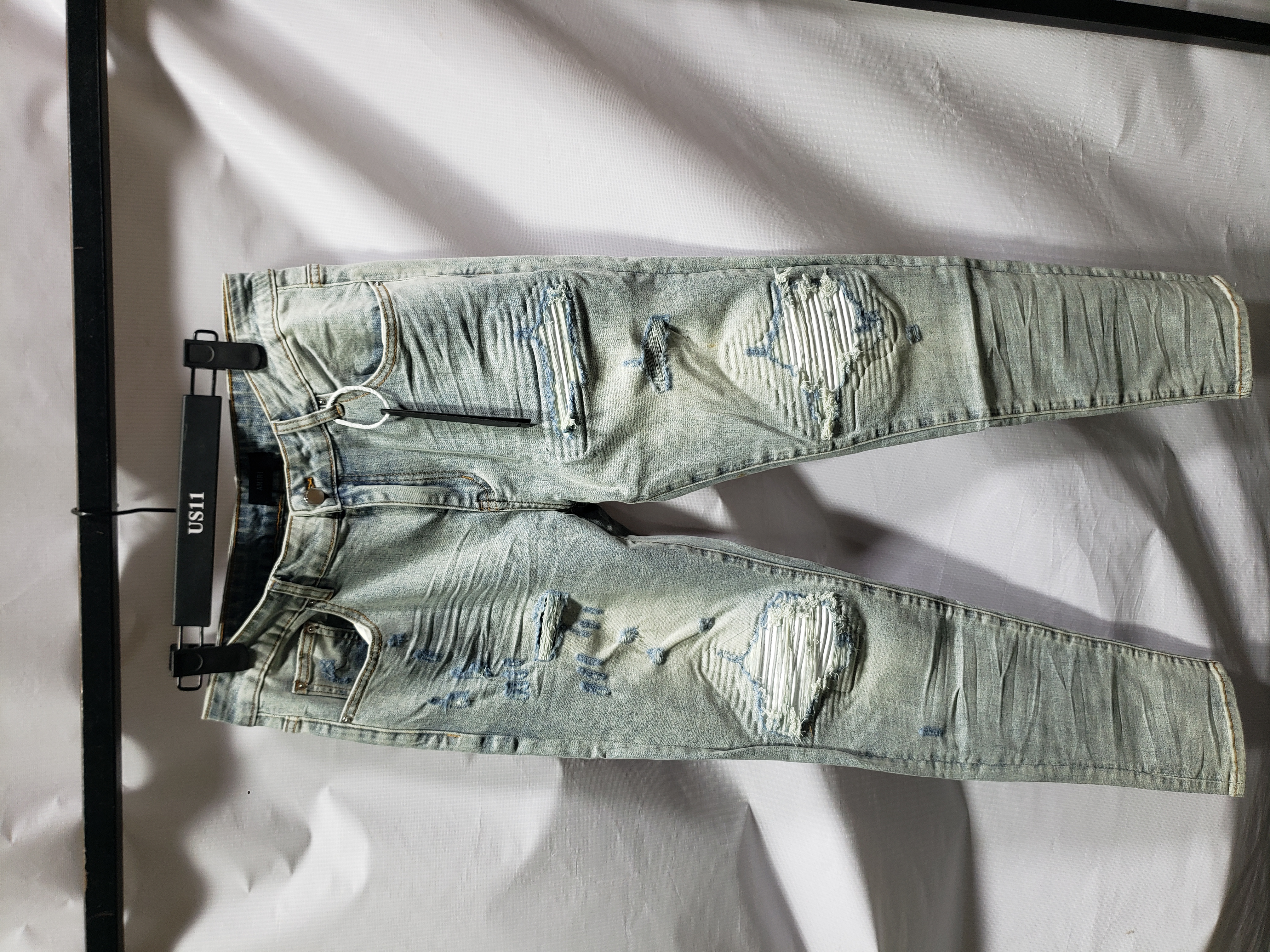 Amiri Jean MX1 Ultrasuede Antique Indigo AMDNSY1055-406 review Stockxkicks 01