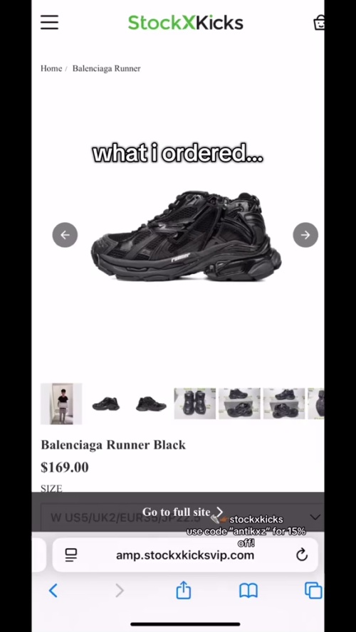 【Top PK Version】Balenciaga Runner Black review 