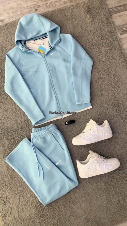 Nike x NOCTA Tech Fleece Hoodie & Joggers Set Black/Green/Blue YZ FD8454-010 review 