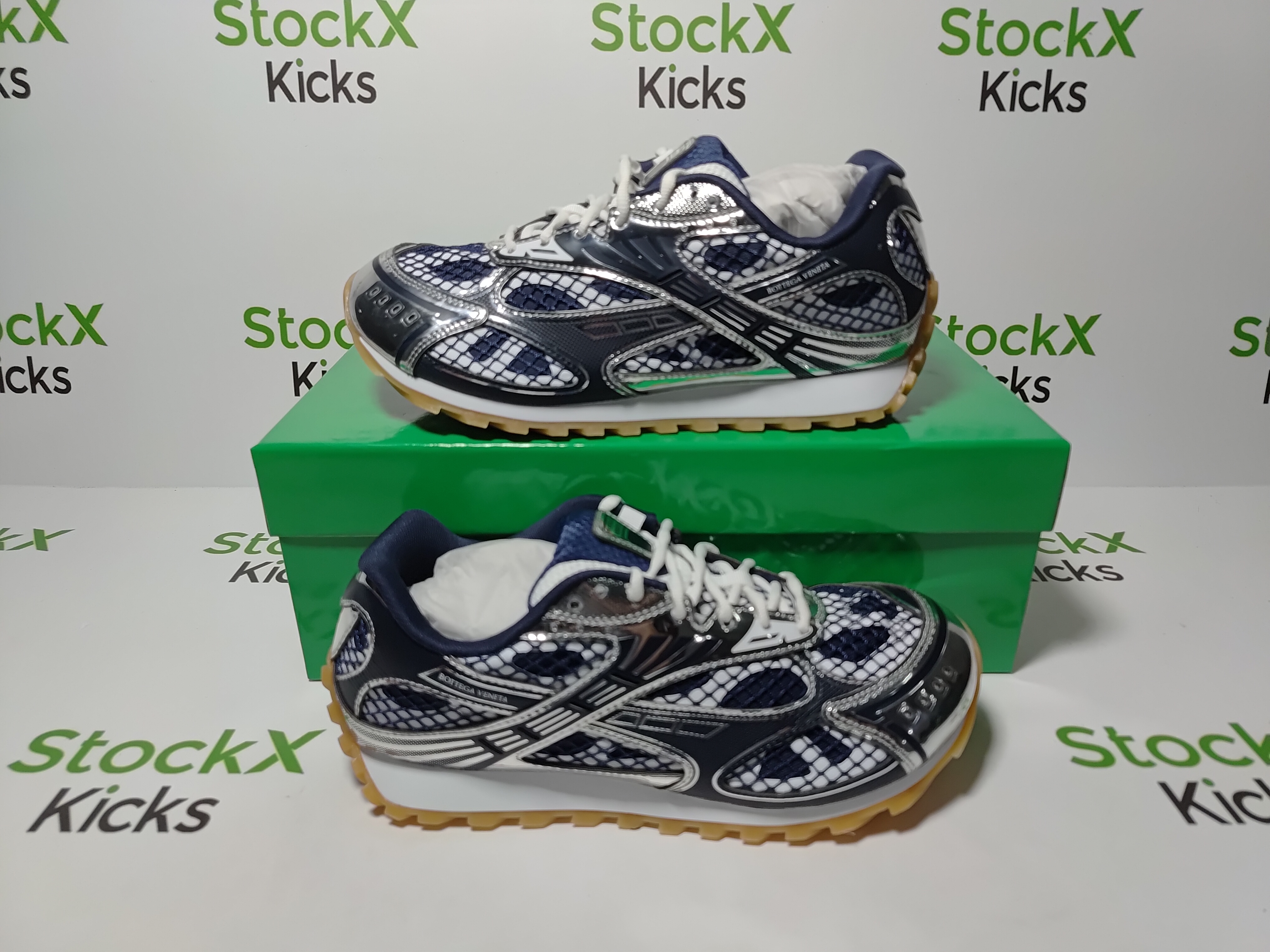 Bottega Veneta Deep Blue Silver review Stockxkicks 05