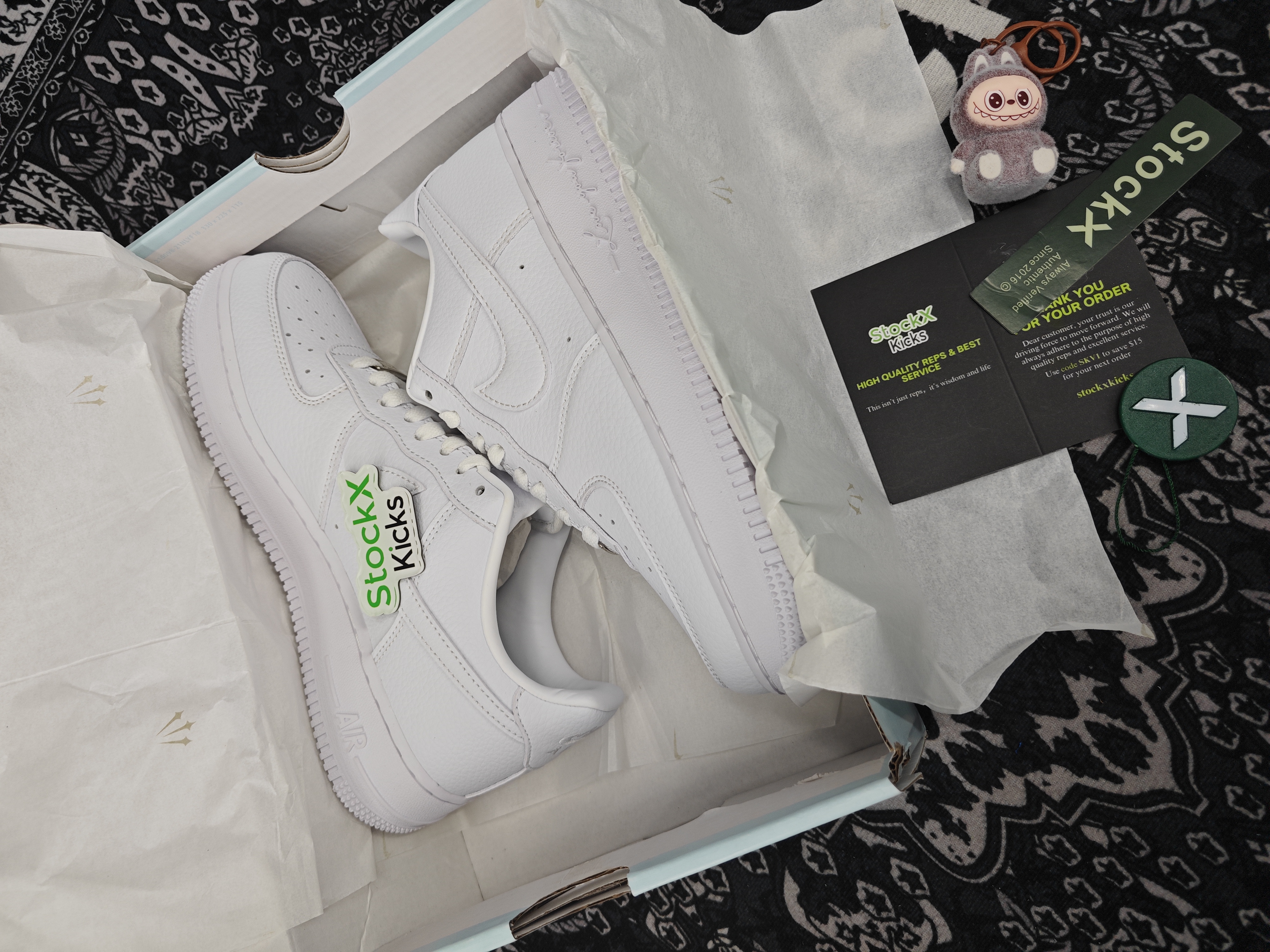 PK God Batch Nike Air Force 1 Low Drake NOCTA Certified Lover Boy CZ8065-100 review stockxkicks