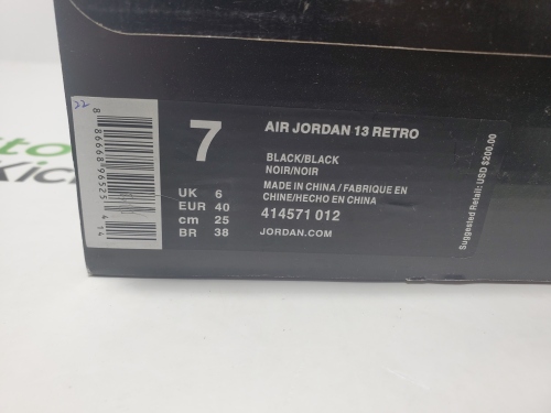 PK God Batch Nike Air Jordan 13 Retro Black Cat 414571-012 review 