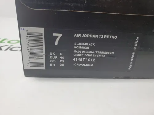 PK God Batch Nike Air Jordan 13 Retro Black Cat 414571-012 review 