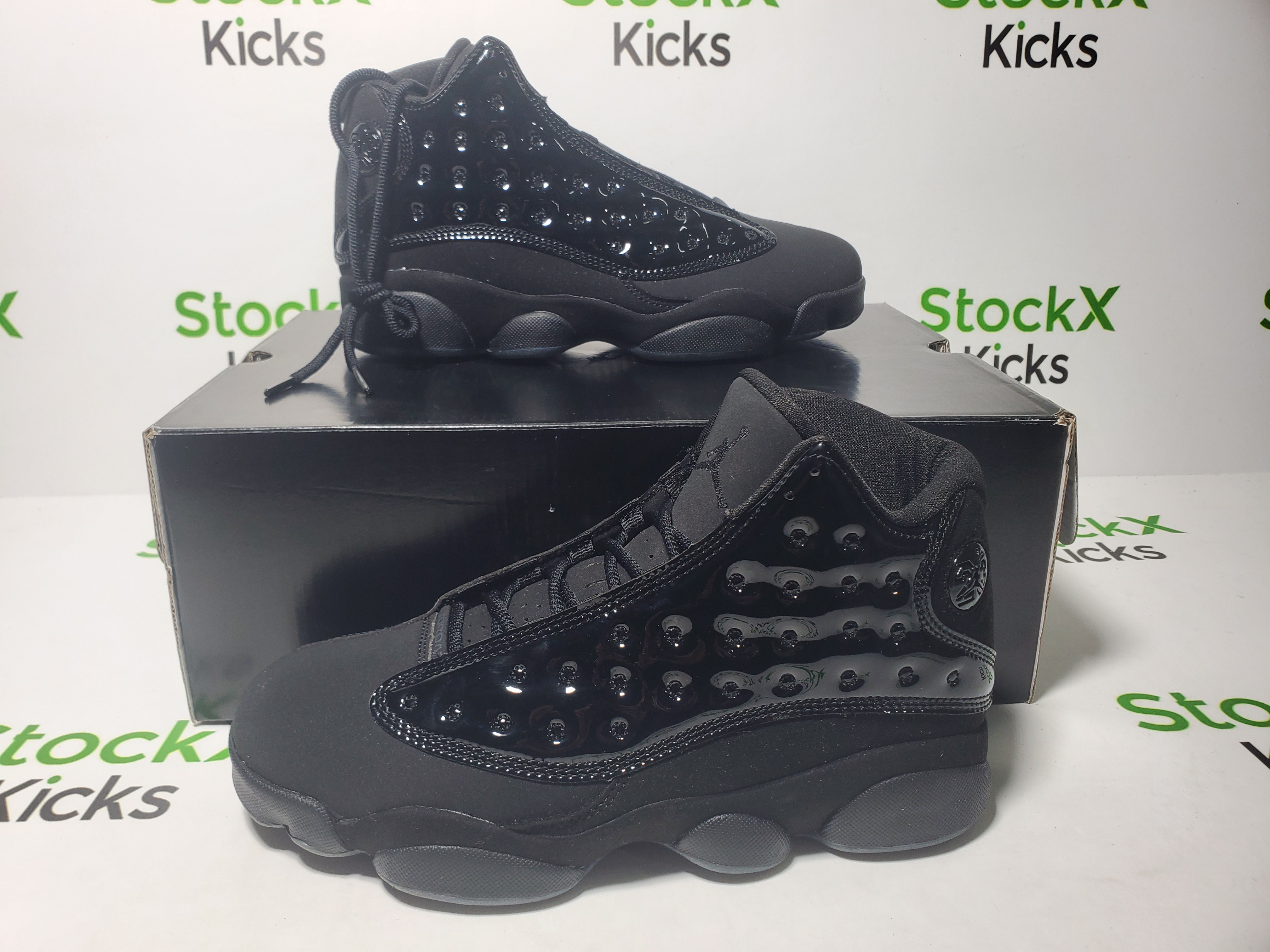 PK God Batch Nike Air Jordan 13 Retro Black Cat 414571-012 review Stockxkicks 05