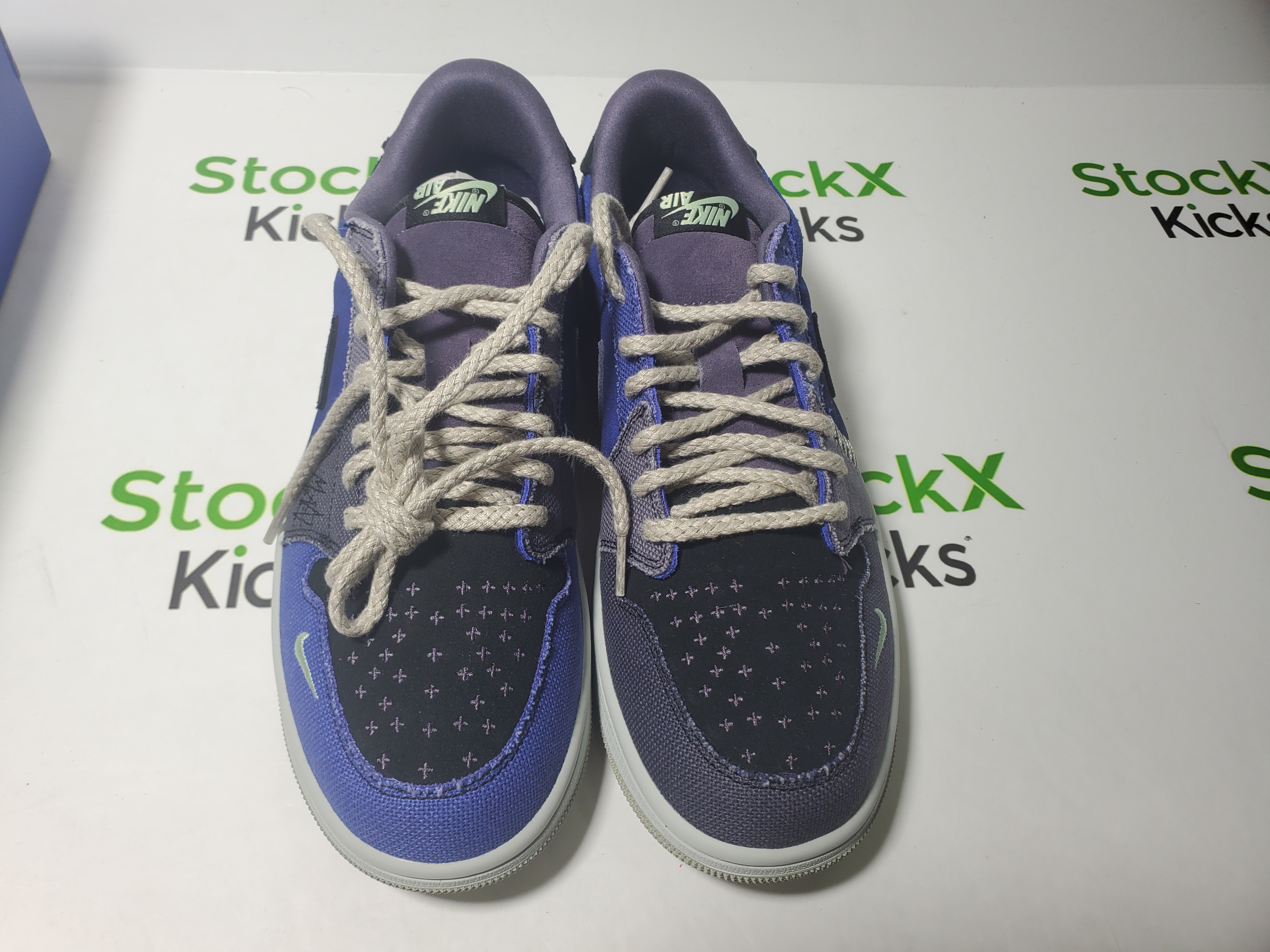 PK God Batch Zion Williamson x Air Jordan 1 Retro Low OG 'Voodoo Alternate' IH2309-500 review Stockxkicks 02