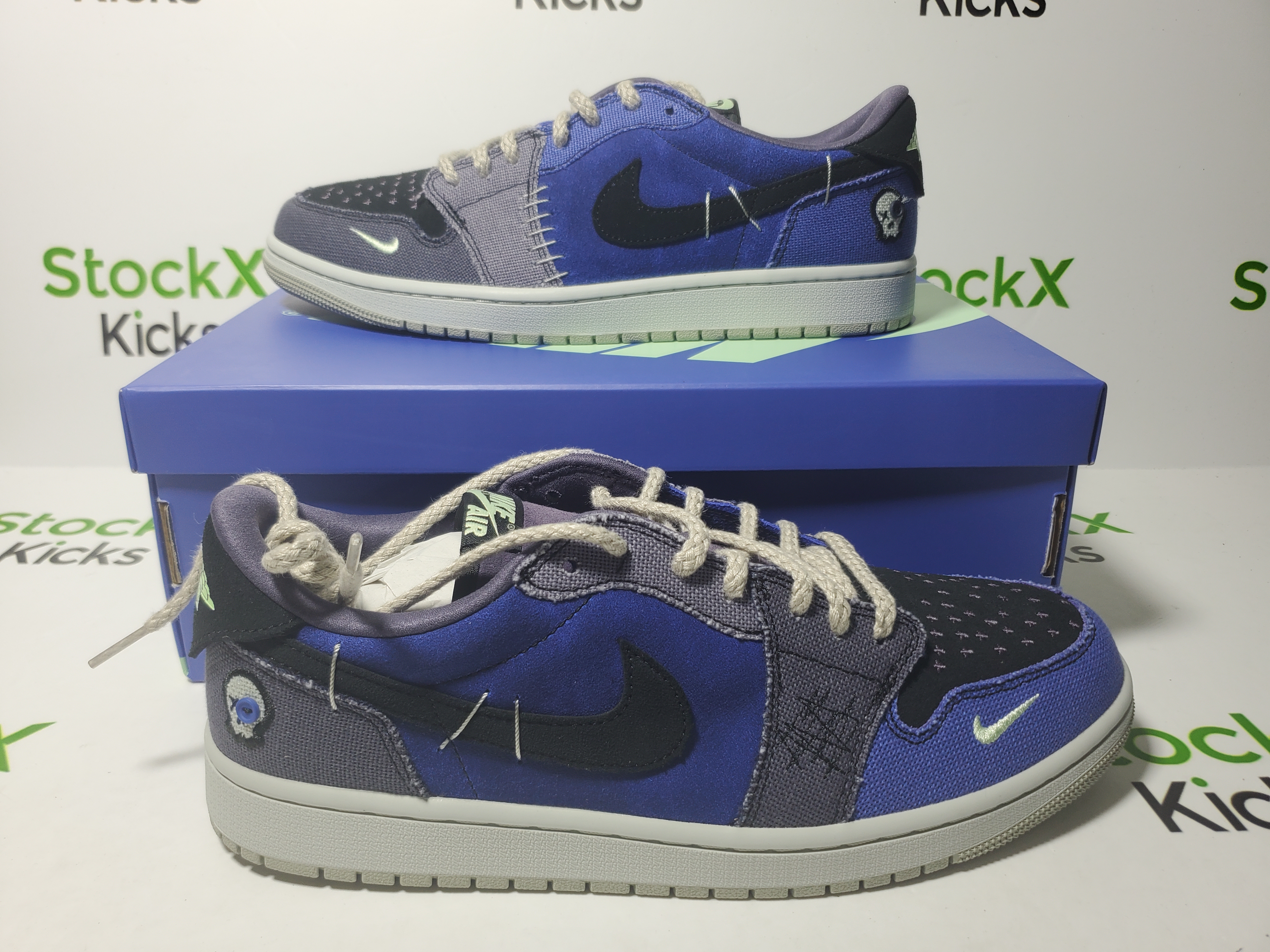 PK God Batch Zion Williamson x Air Jordan 1 Retro Low OG 'Voodoo Alternate' IH2309-500 review Stockxkicks 05