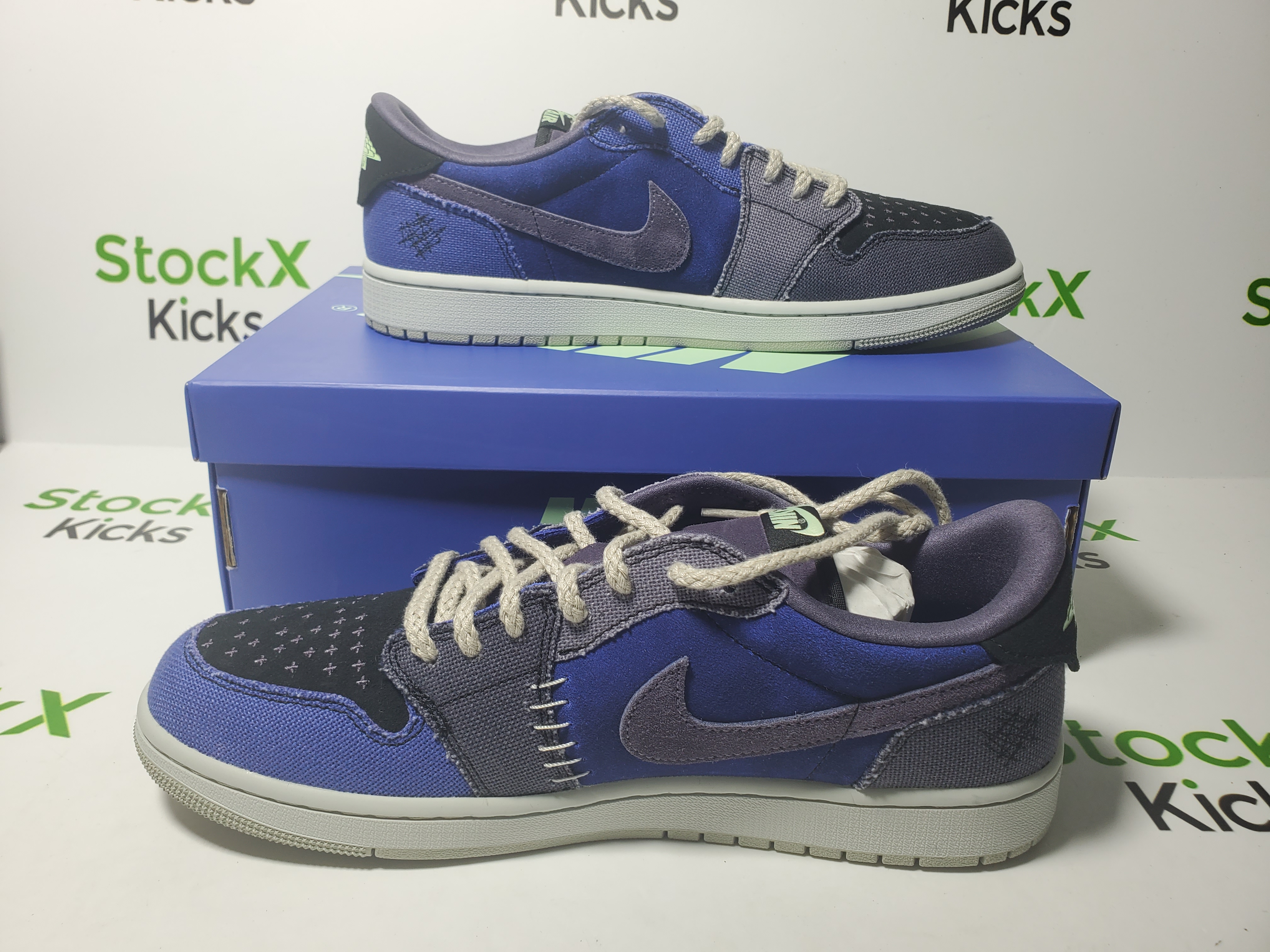 PK God Batch Zion Williamson x Air Jordan 1 Retro Low OG 'Voodoo Alternate' IH2309-500 review Stockxkicks 06