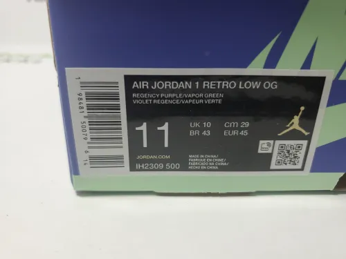 PK God Batch Zion Williamson x Air Jordan 1 Retro Low OG 'Voodoo Alternate' IH2309-500 review 