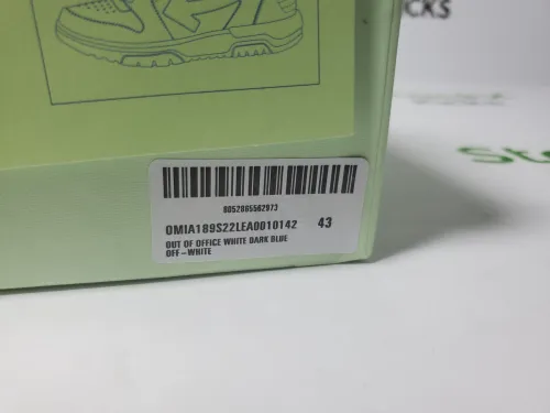 PK God Batch OFF-WHITE Out Of Office OOO Low Diamond Blue OMIA189 C99LEA00 10142 review 