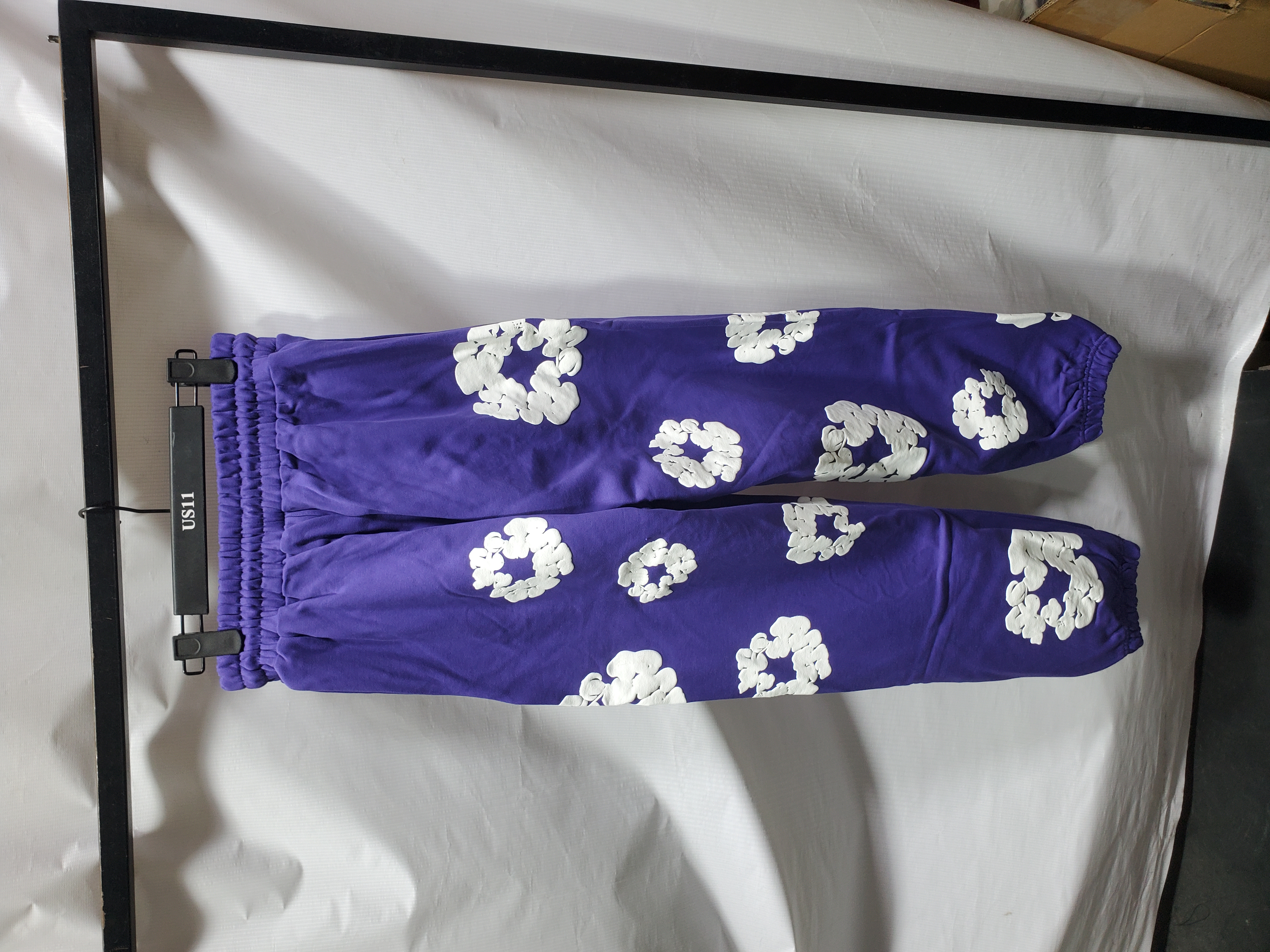 Denim Tears The Cotton Wreath Sweatpants Purple review Stockxkicks 02