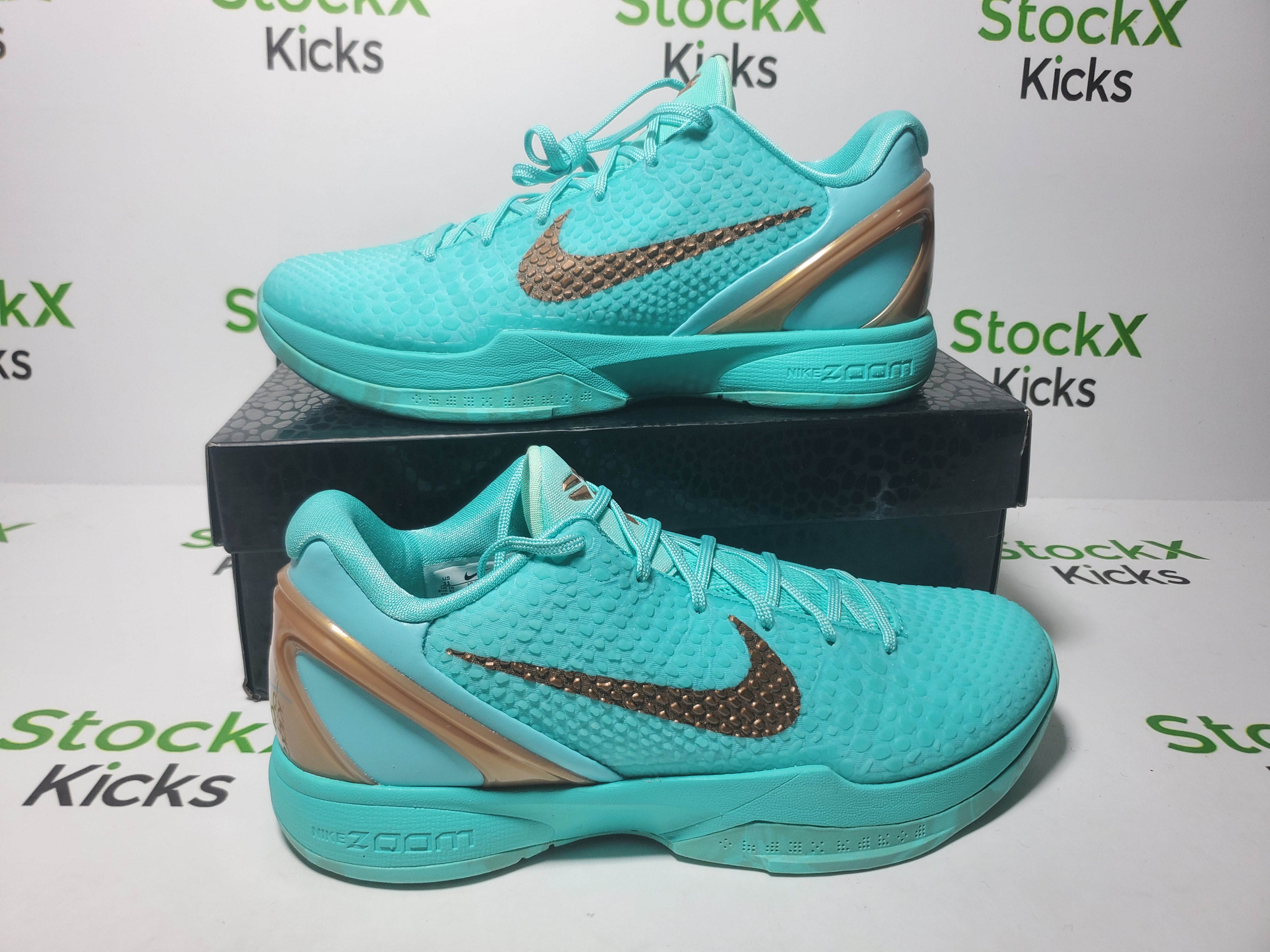 Nike Kobe 6 Protro Jalen Brunson Statue of Liberty IQ5774-300 review Stockxkicks 01