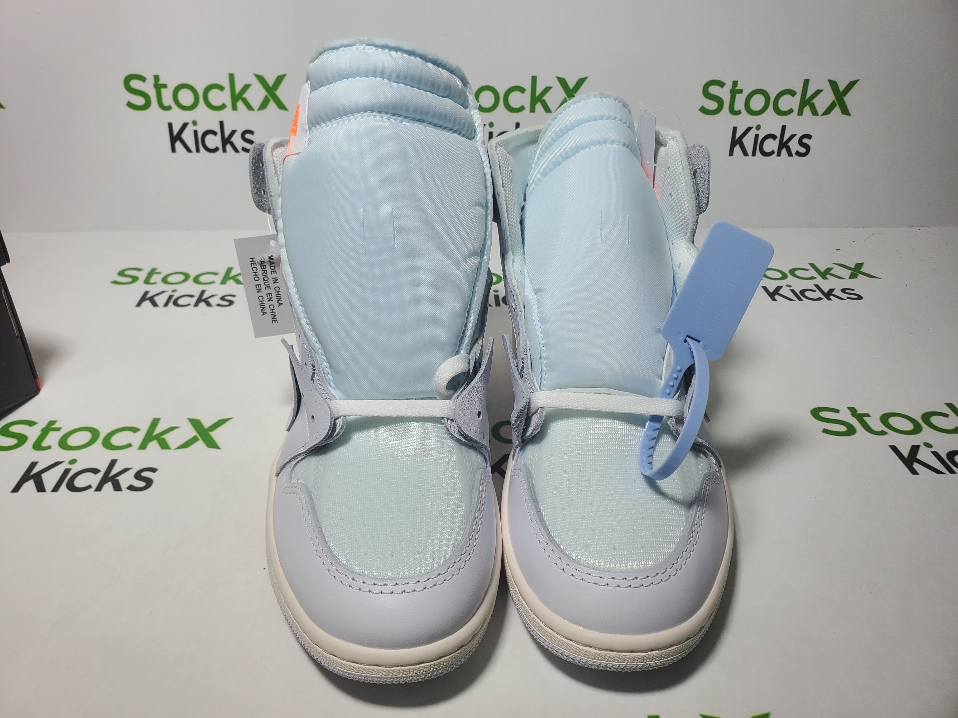 PK God Batch Nike Jordan 1 Retro High Off-White White AQ0818-100 review Stockxkicks 04