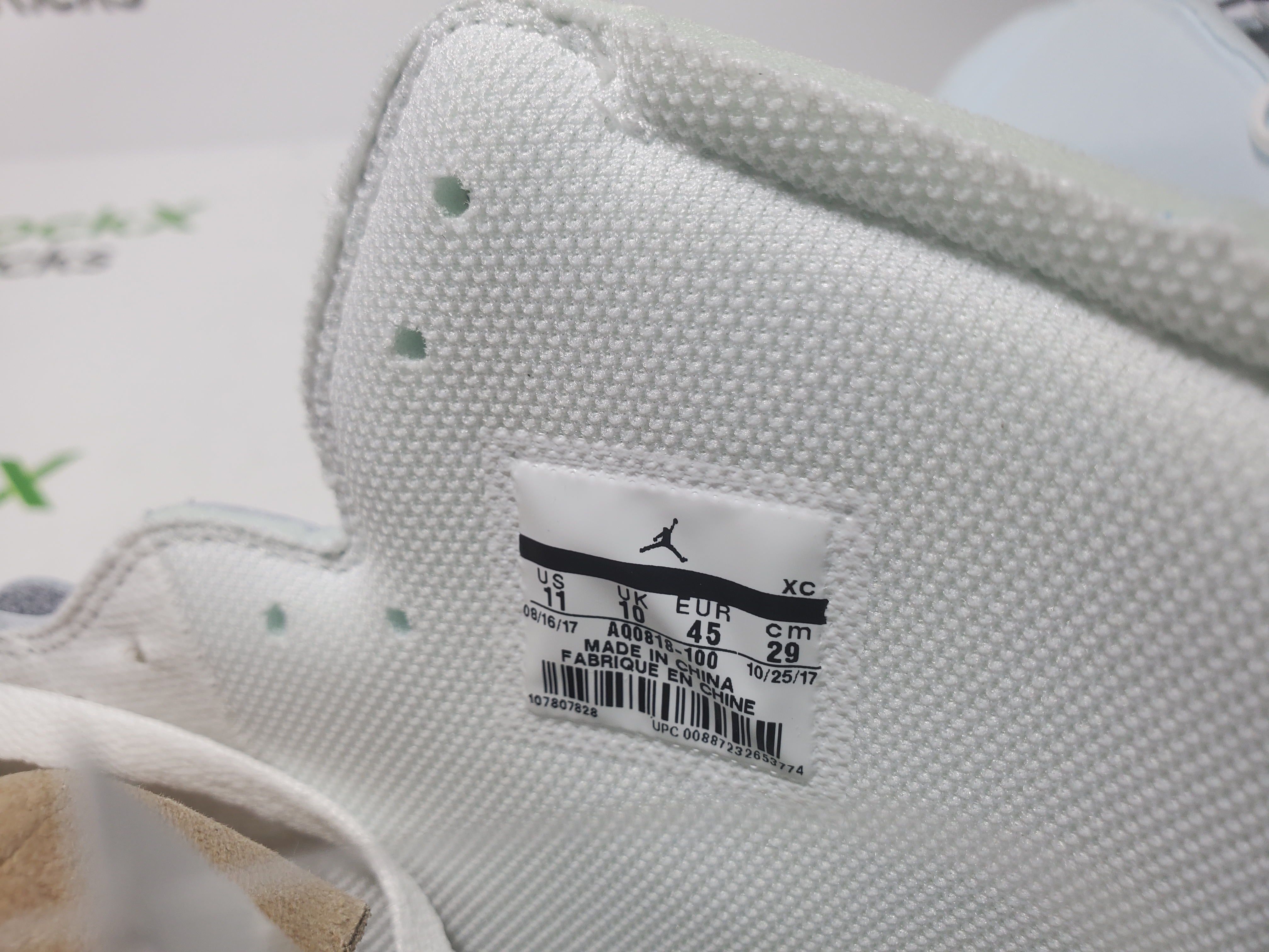 PK God Batch Nike Jordan 1 Retro High Off-White White AQ0818-100 review Stockxkicks 06