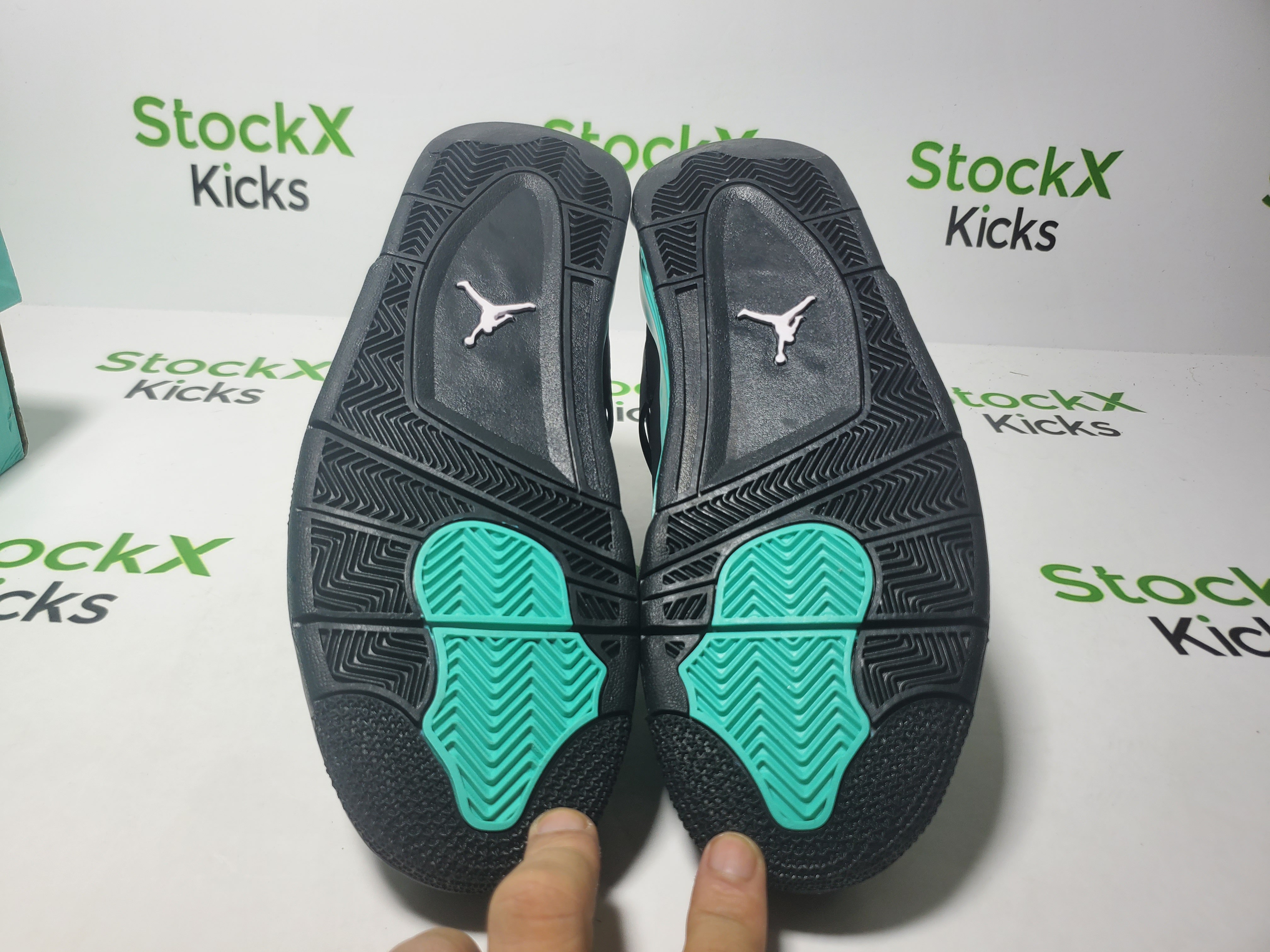 Pk God Batch Nike Air Jordan 4 Verde acqua review Stockxkicks 05