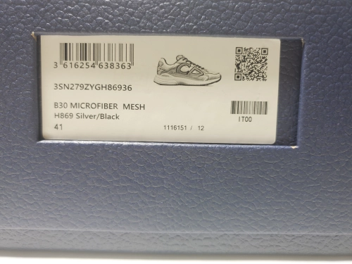 Dior B30 Black Silver 3SN279 ZMA1 6141 review 