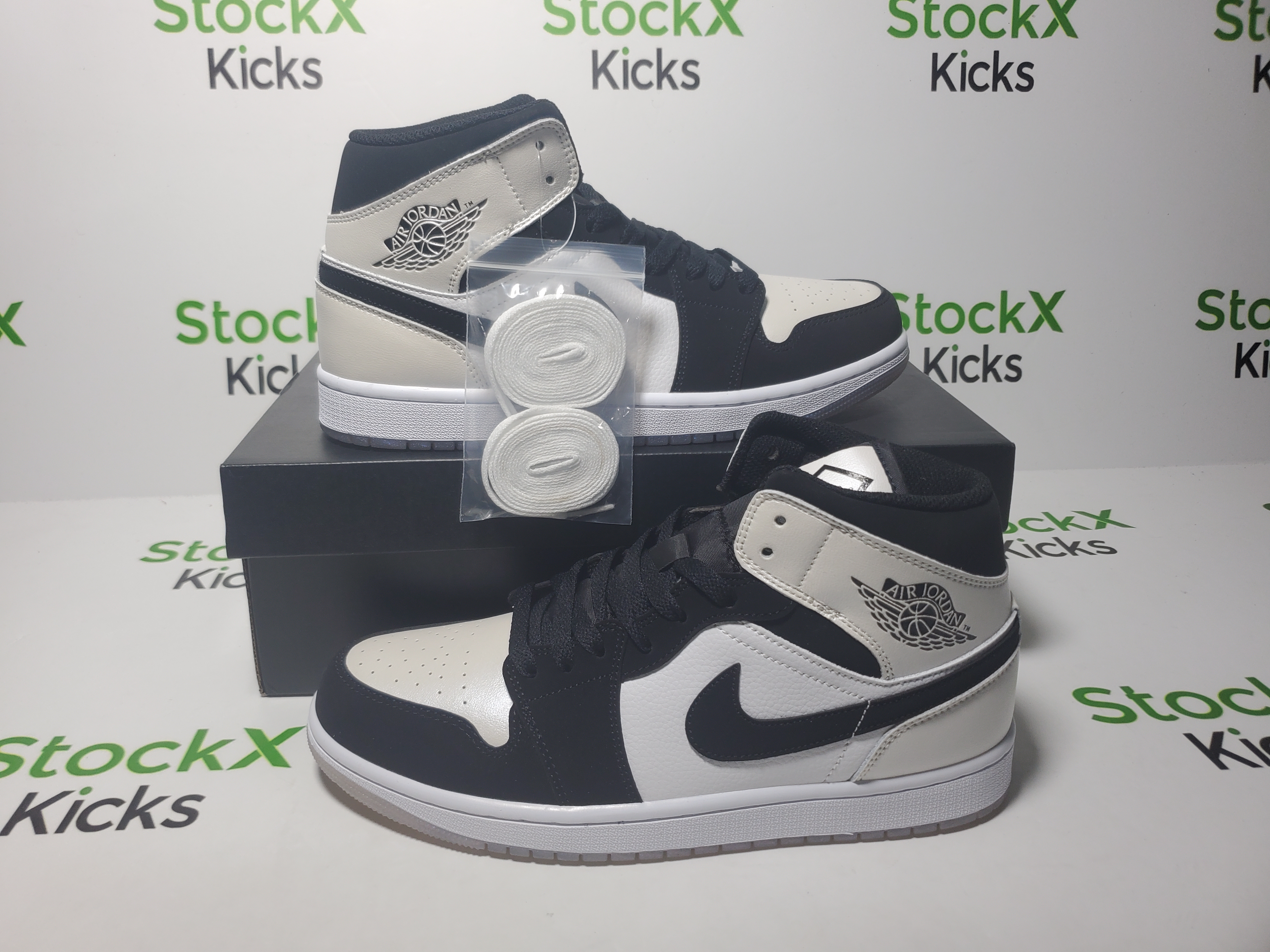 LJR Batch Air Jordan 1 Mid Diamond Shorts DH6933-100 review Stockxkicks 02