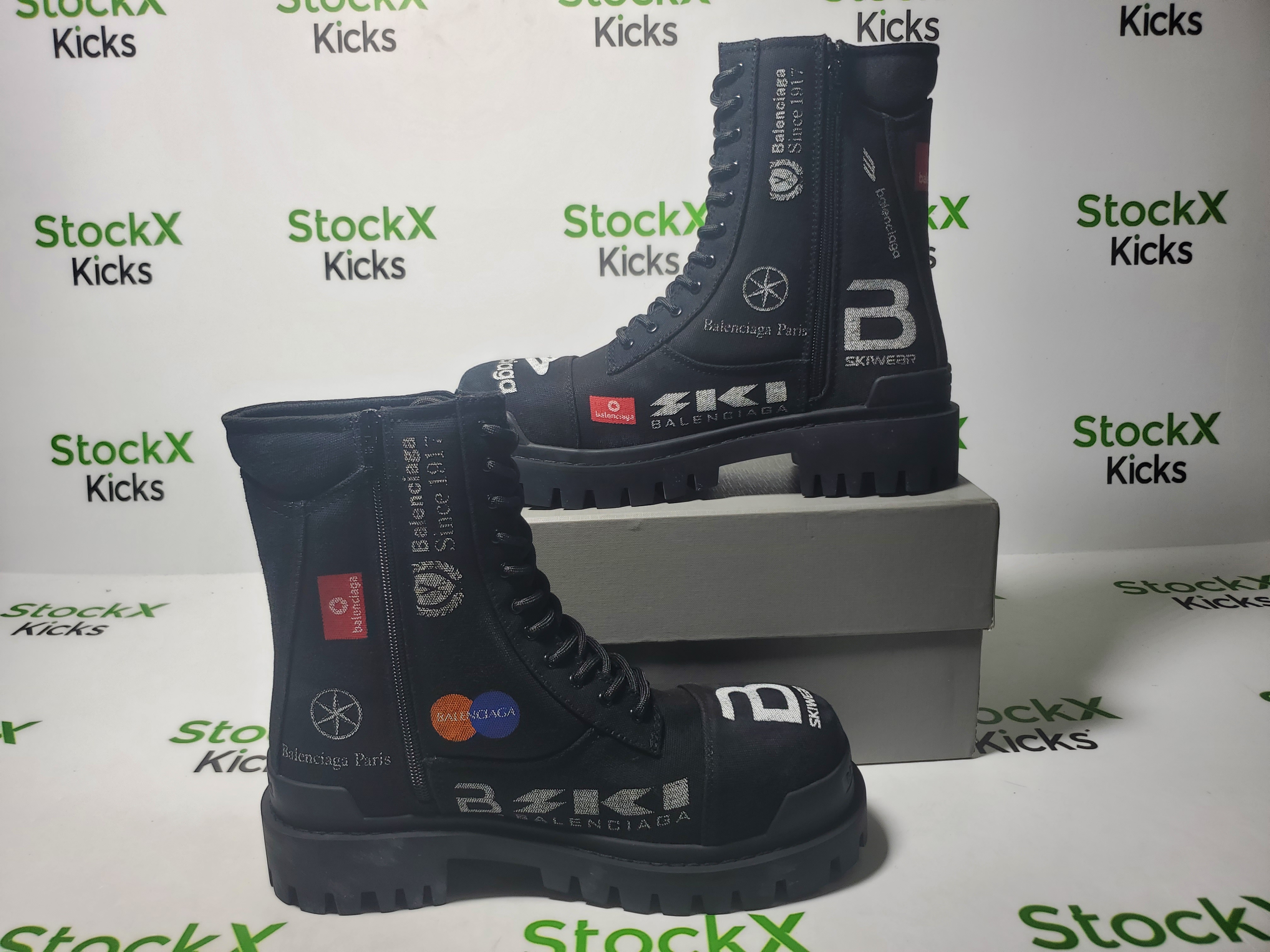 Balenciaga Strike Co Branded Graffiti 694042W2H131000 review Stockxkicks 02